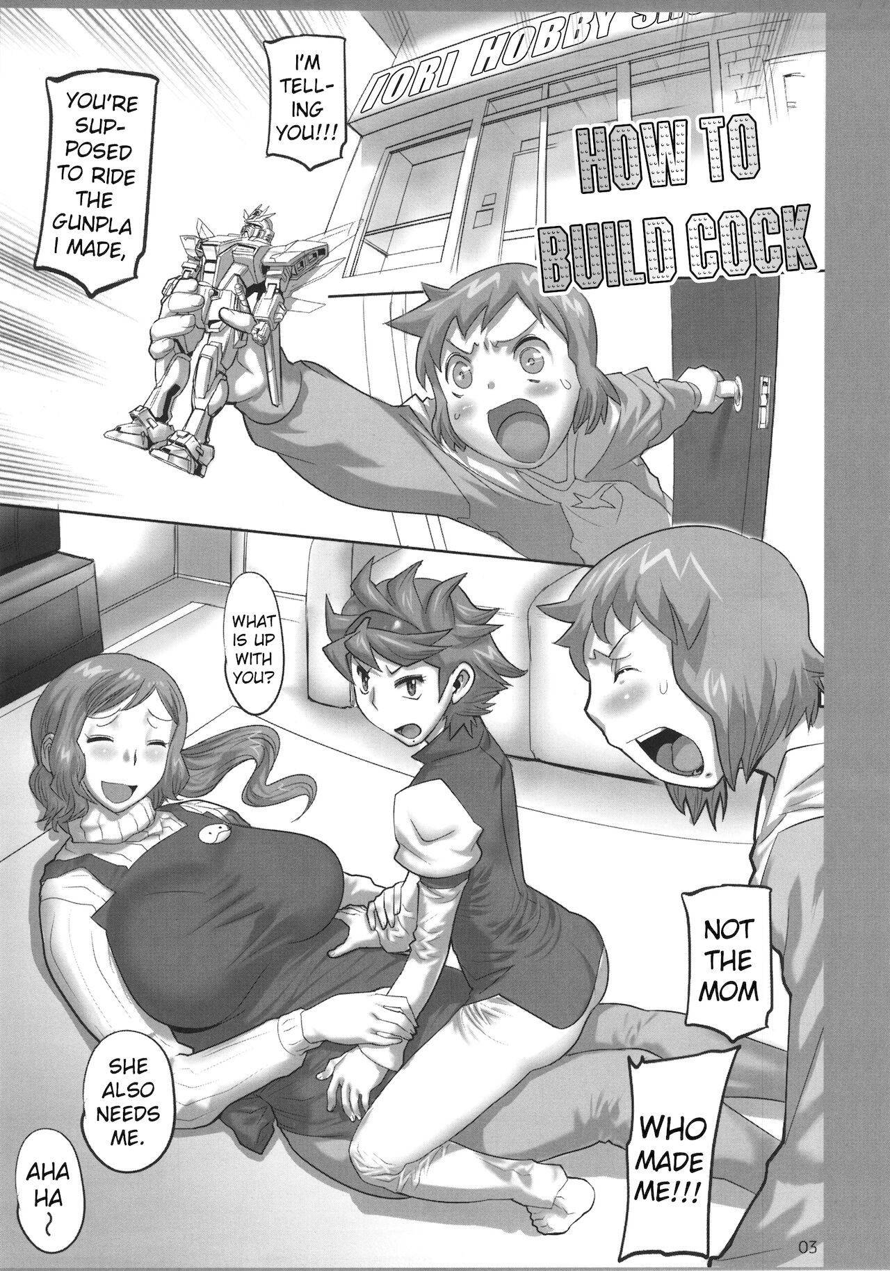 (COMIC1☆8) [Heisei Chachamaru Dou (N.O. Chachamaru)] How To Build Cock (Gundam Build Fighters) [Amoskandy + HentaiEyeBR]