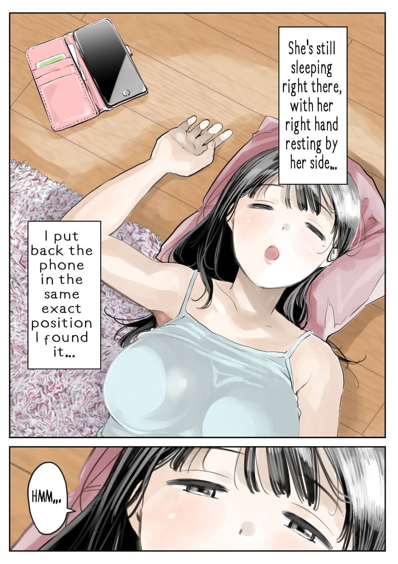 [Chocoro] Kanojo no SmaPho o Nozoita dake nano ni 2 |  I Just Snooped through Her Smartphone 2 [English] [Decensored]