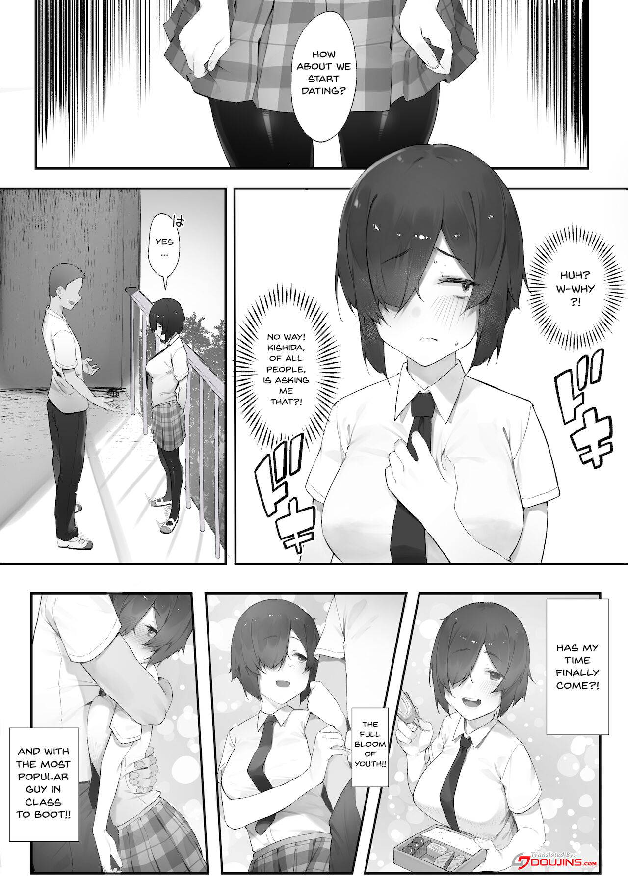 [Nigiri Usagi] In kya no atashi ni haru ga kita zoku [zenpen] | The Springtime Of Youth Has Come For Me An Asocial Person - Continued [English] {Doujins.com}