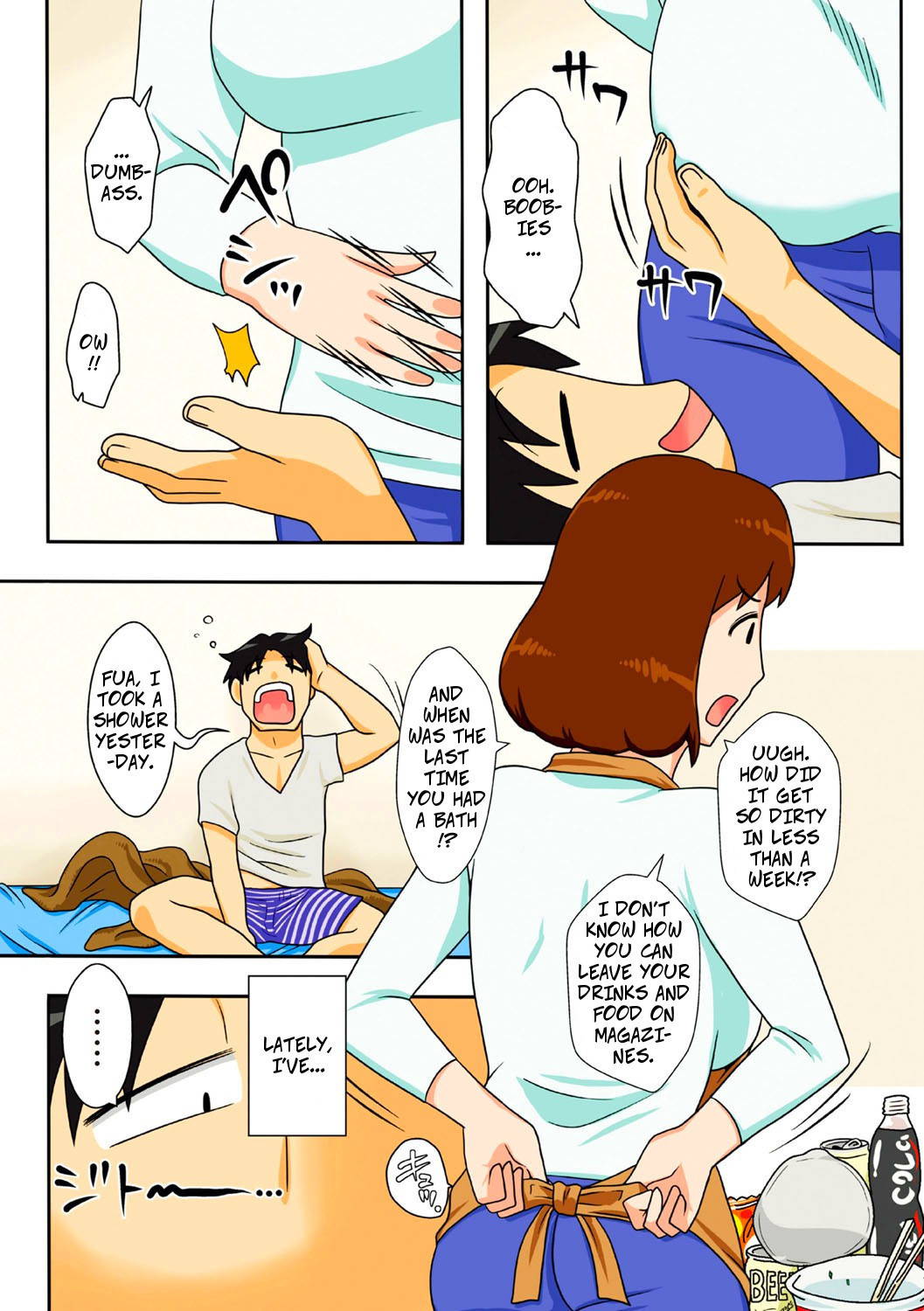 [Freehand Tamashii] That's Why 1: I Begged Mom To Fuck Me (Toiu wake de, Kaa-san-tachi to Yattemita) [Digital] [English] [Decensored]