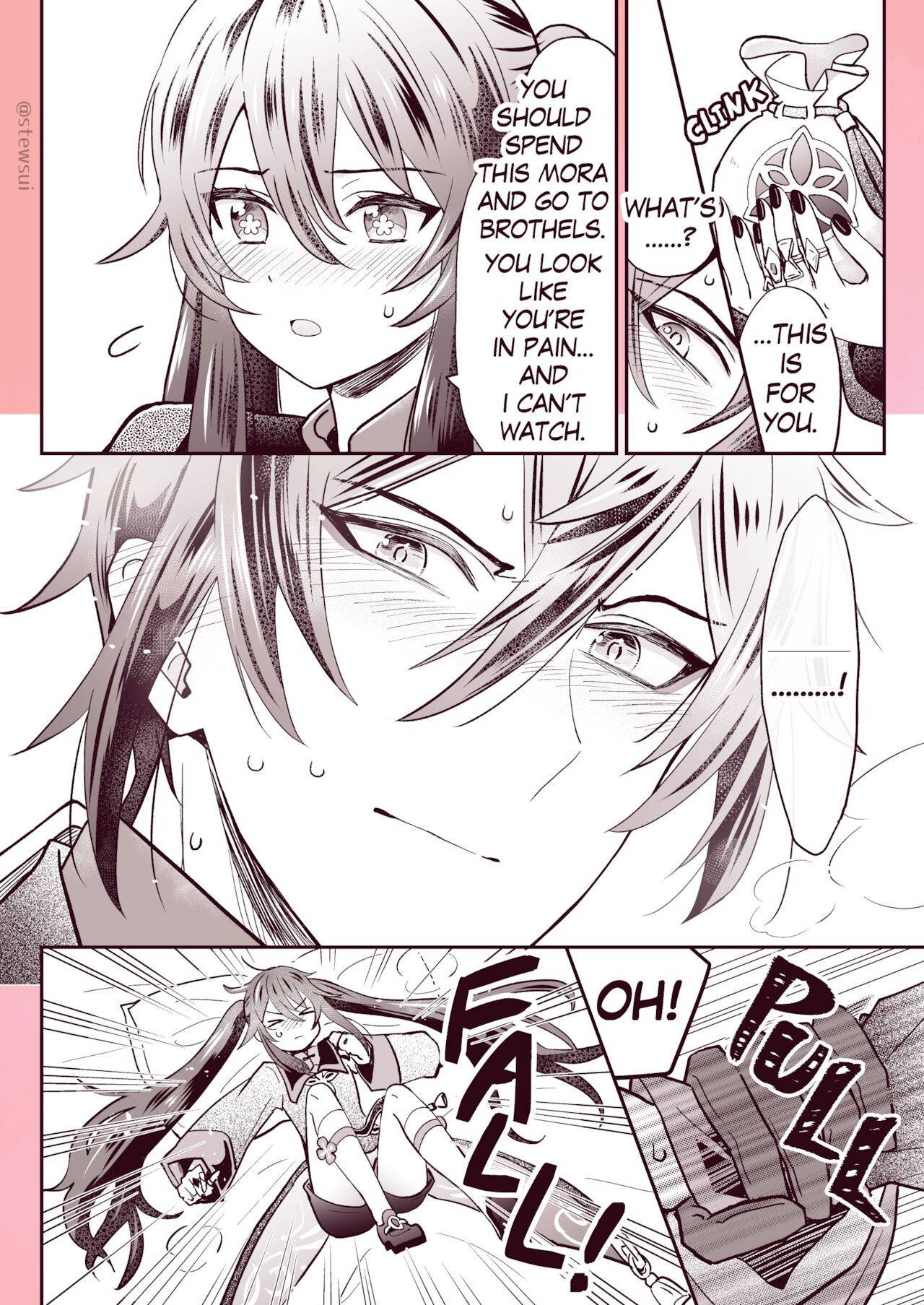 [stewsui] Zhongli x Hu Tao love story hentai doujinshi (Genshin Impact) [English]