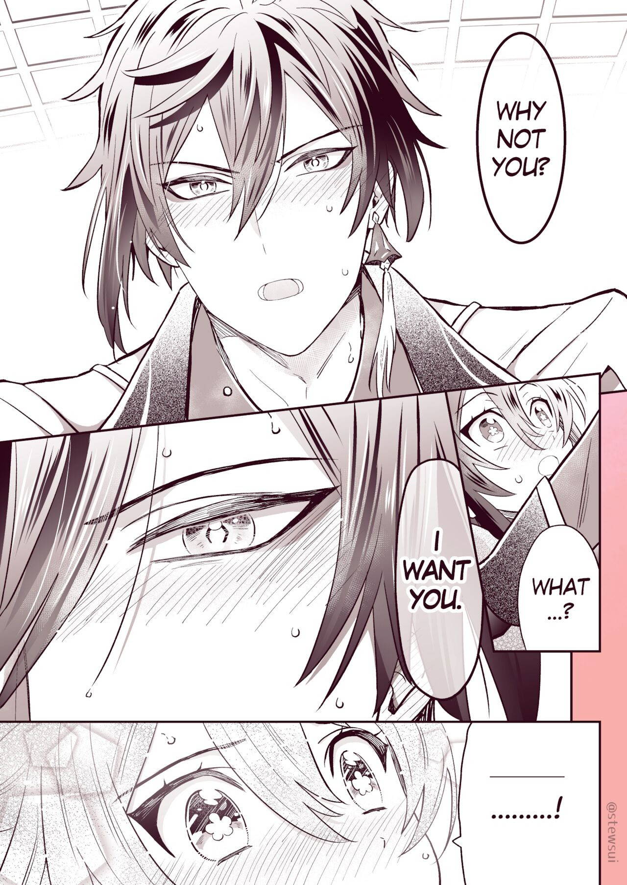 [stewsui] Zhongli x Hu Tao love story hentai doujinshi (Genshin Impact) [English]