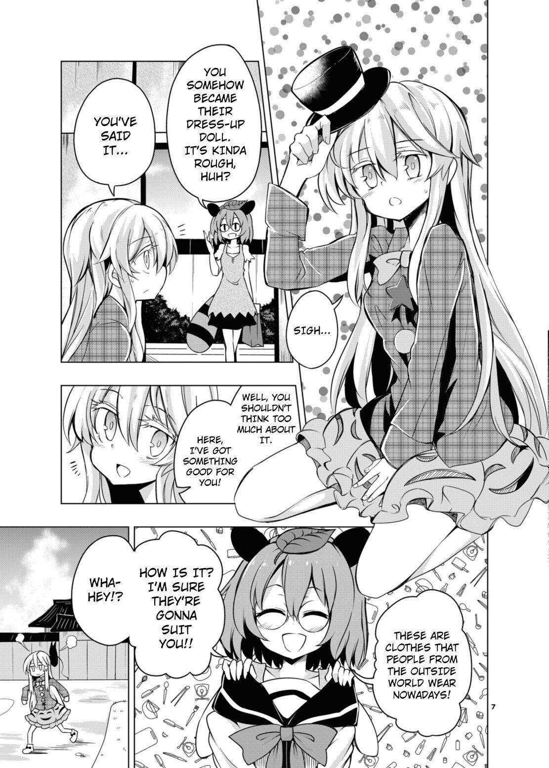 [Rainbow Vanilla (Matsuriuta)] Kindan no Nudist Utopia (Touhou Project) [English] [Kuraudo] Black and white version