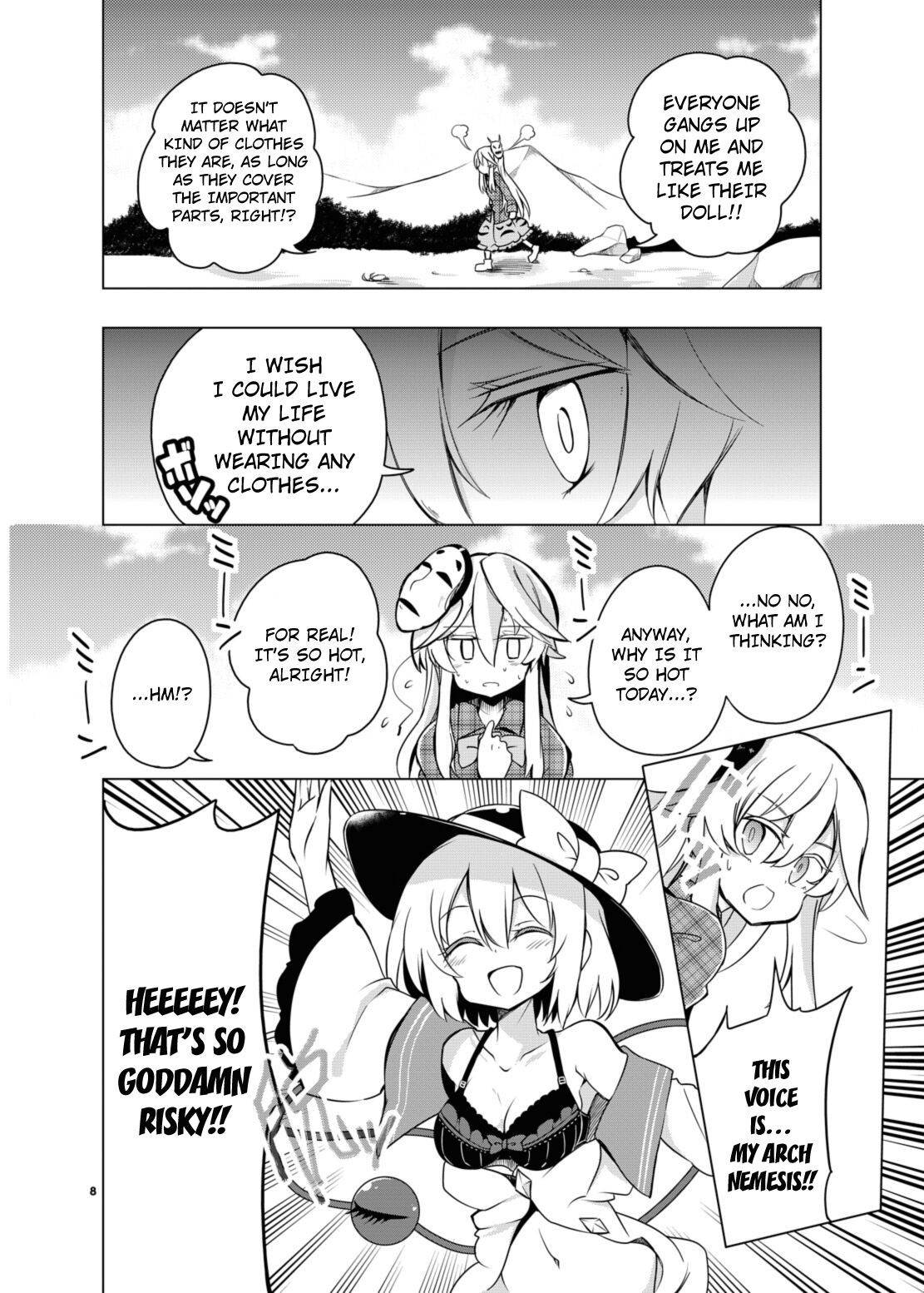 [Rainbow Vanilla (Matsuriuta)] Kindan no Nudist Utopia (Touhou Project) [English] [Kuraudo] Black and white version