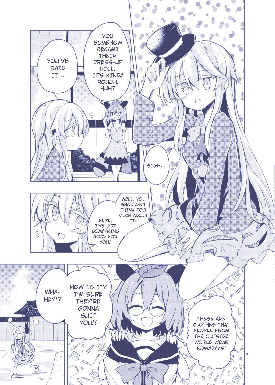 [Rainbow Vanilla (Matsuriuta)] Kindan no Nudist Utopia (Touhou Project) [English] [Kuraudo]