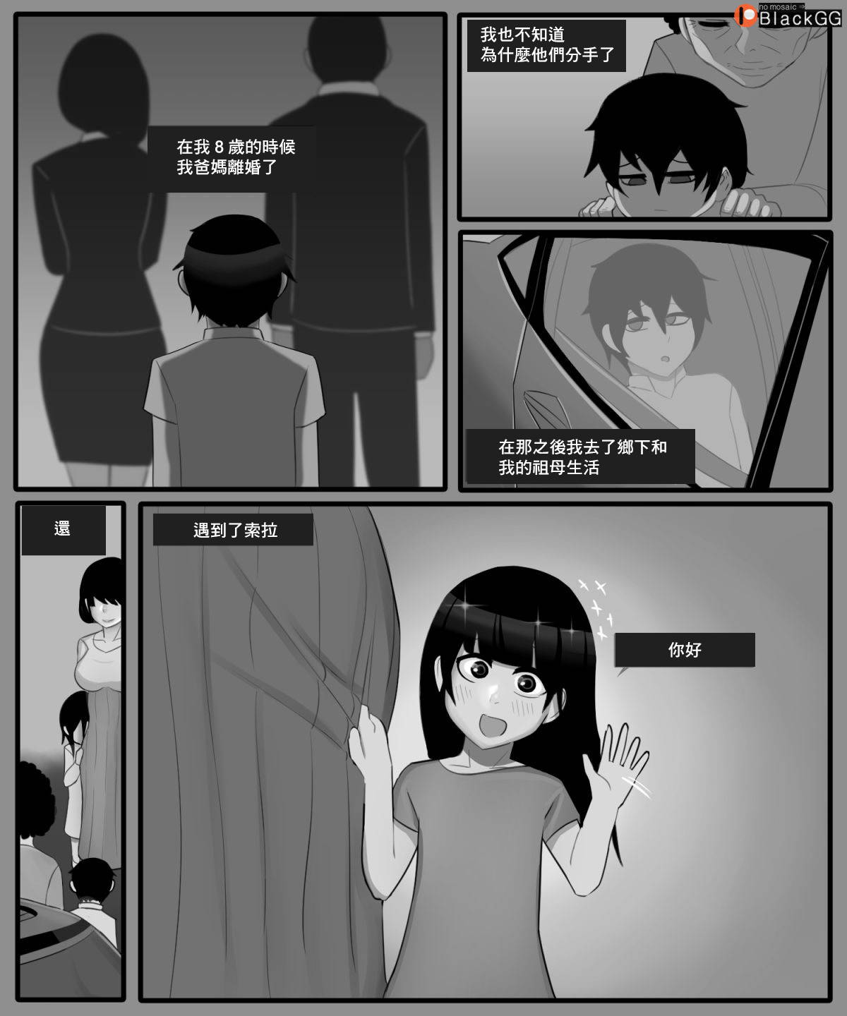 [BlackGG] The story of a childhood friend becoming father's lover 1 [English][中国翻译]