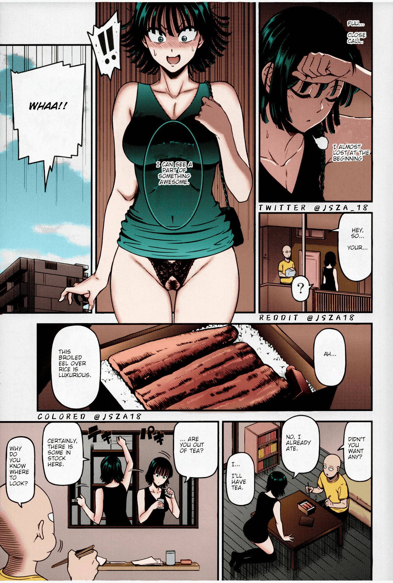 (C93) [Kiyosumi Hurricane (Kiyosumi Hurricane)] ONE-HURRICANE 6 (One Punch Man) [English] [xxxddd] [Colorized]