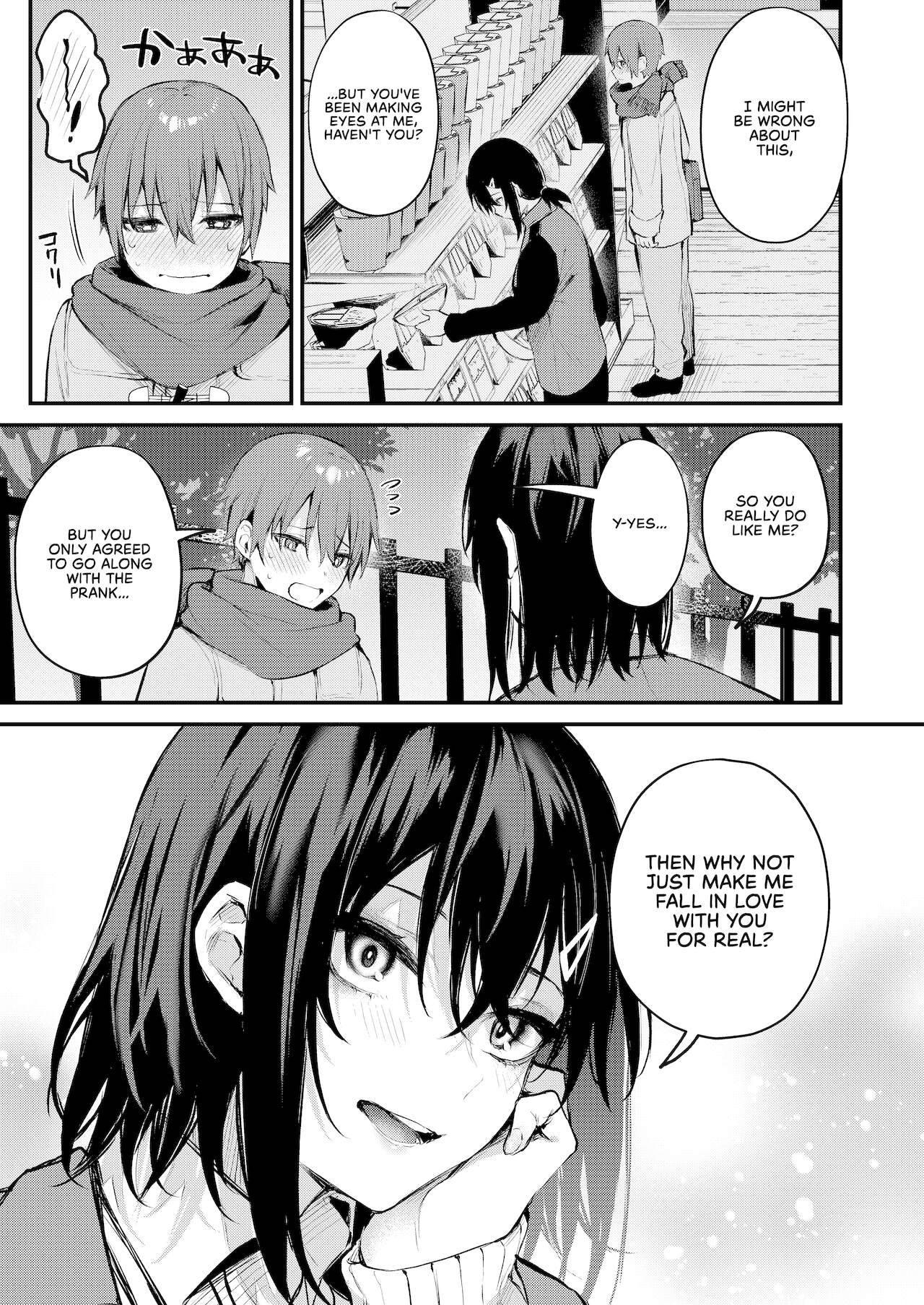 [Danimaru] Batsu Game de Oneesan to | A Dare with an Onee-san (Won't You Let a Sweet Onee-san Tenderly Get You Off) [English] [RedLantern] [Digital]