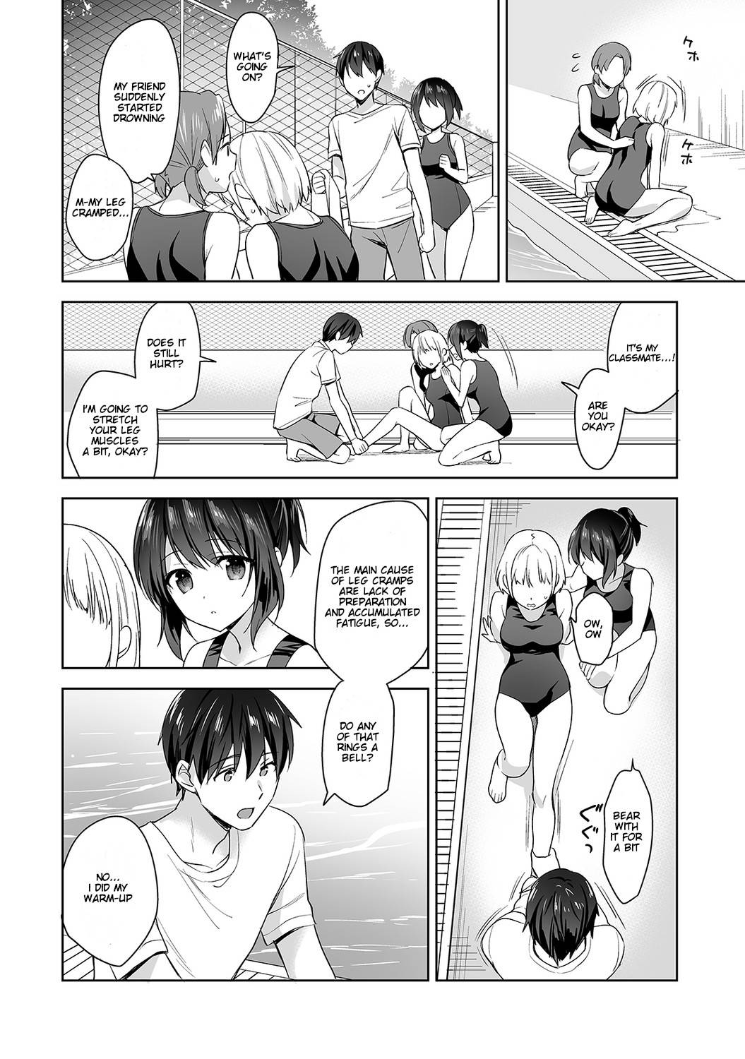 [Fuyuichi Monme] Amayakashi Jouzu no Nagasato-san ~ Hokenshitsu de Yoshi Yoshi Ecchi!~ Ch. 5 [English]