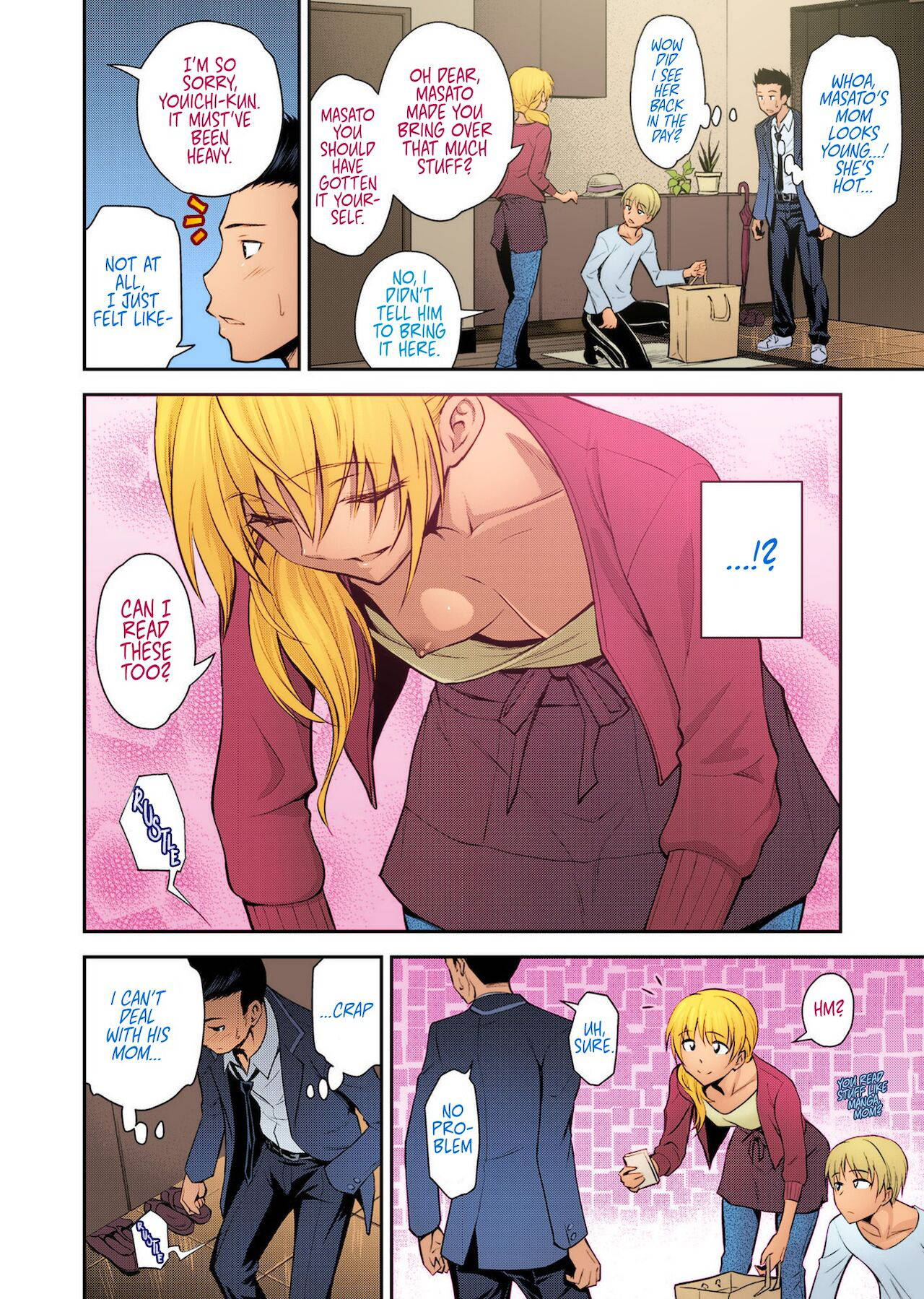 [Aoki Kanji] Doukyuusei no Wakai Haha -- My Classmate's Young Mom [English] [fraudia] [Colorized] [Uncensored]