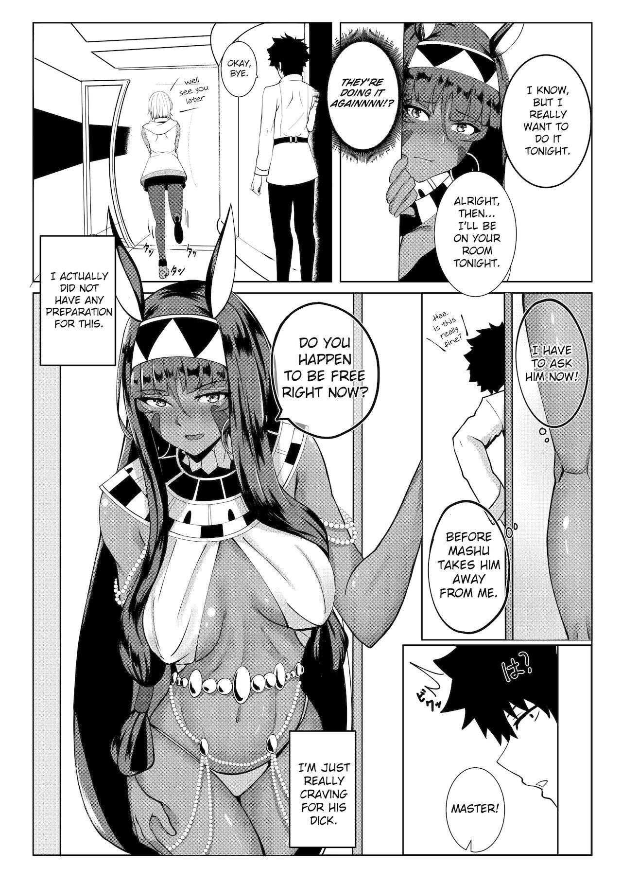 (COMIFURO 14) [Jualan Demi Modal Gacha (Deroo)] Nitocris mo Yaritai | Nitocris Also Wants to Do it (Fate/Grand Order) [English] [hiromasajun][Sample]