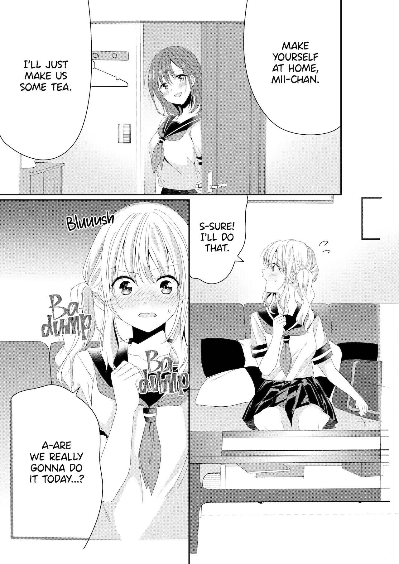 [No Such Agency (Sinogi Asa)] Osananajimi wa Nikushoku-kei!? Kyou kara Shinchousa Yuri-ple | My Childhood Friend's a Go-Getter!? Our Height Gap Yuri Couple Story [English] [Noca Scans] [Decensored]