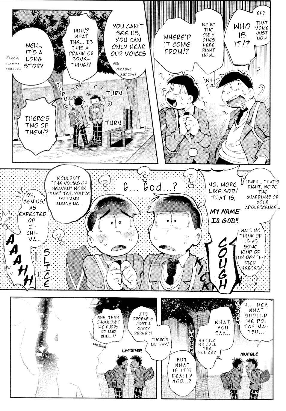 [Momoiro-netsuduki (Kisaki Nana)] Our future seen in blue light effects is, (Osomatsu-San) [English]