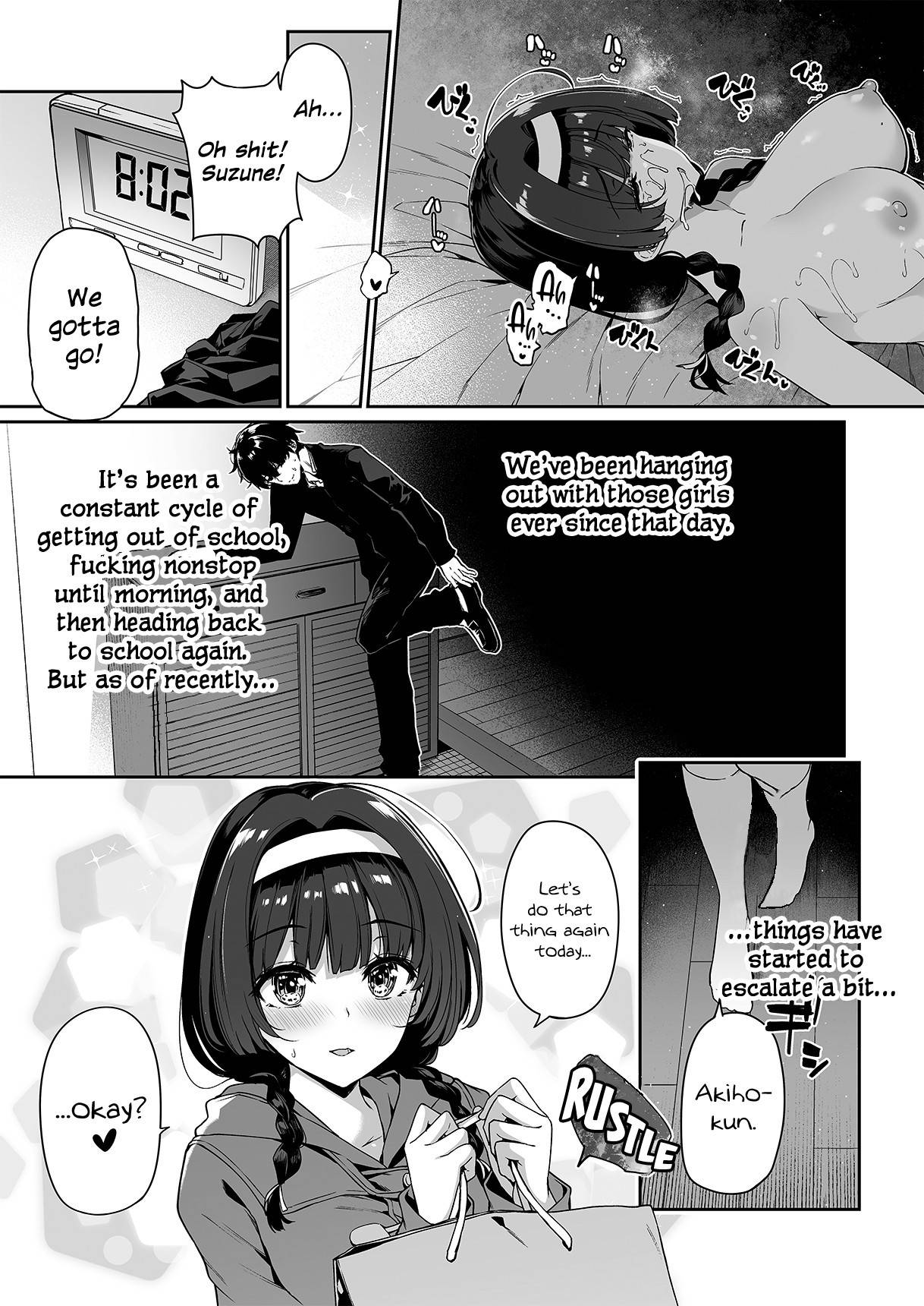 [Bottle Ship Bottler (Kazakura)] InCha Couple ga You Gal-tachi to SEX Training Suru Hanashi 2 [English] {Hennojin}