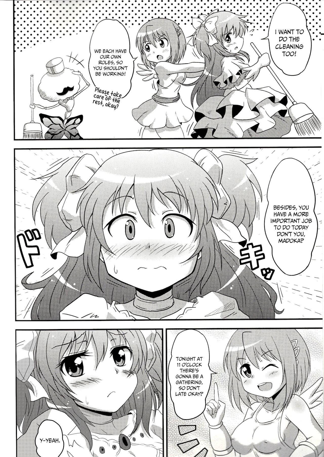 (COMIC1☆6) [maru-ichi (Sanamaru)] Mado-kai wa Goraku ga Sukunai | There is little entertainment in the Madoka world (Puella Magi Madoka Magica) [English] [akanameTL]