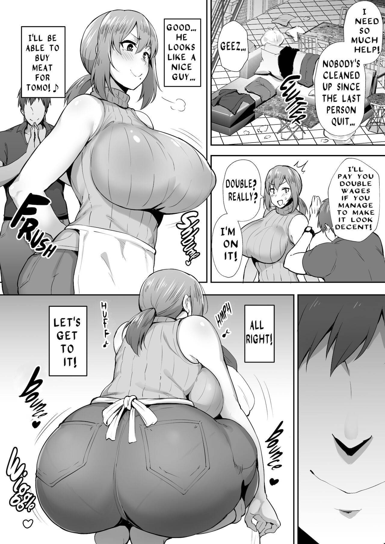 [Gagarin Kichi] Big Breasted Married Woman (ENGLISH) (ONGOING) (DECENSORED)