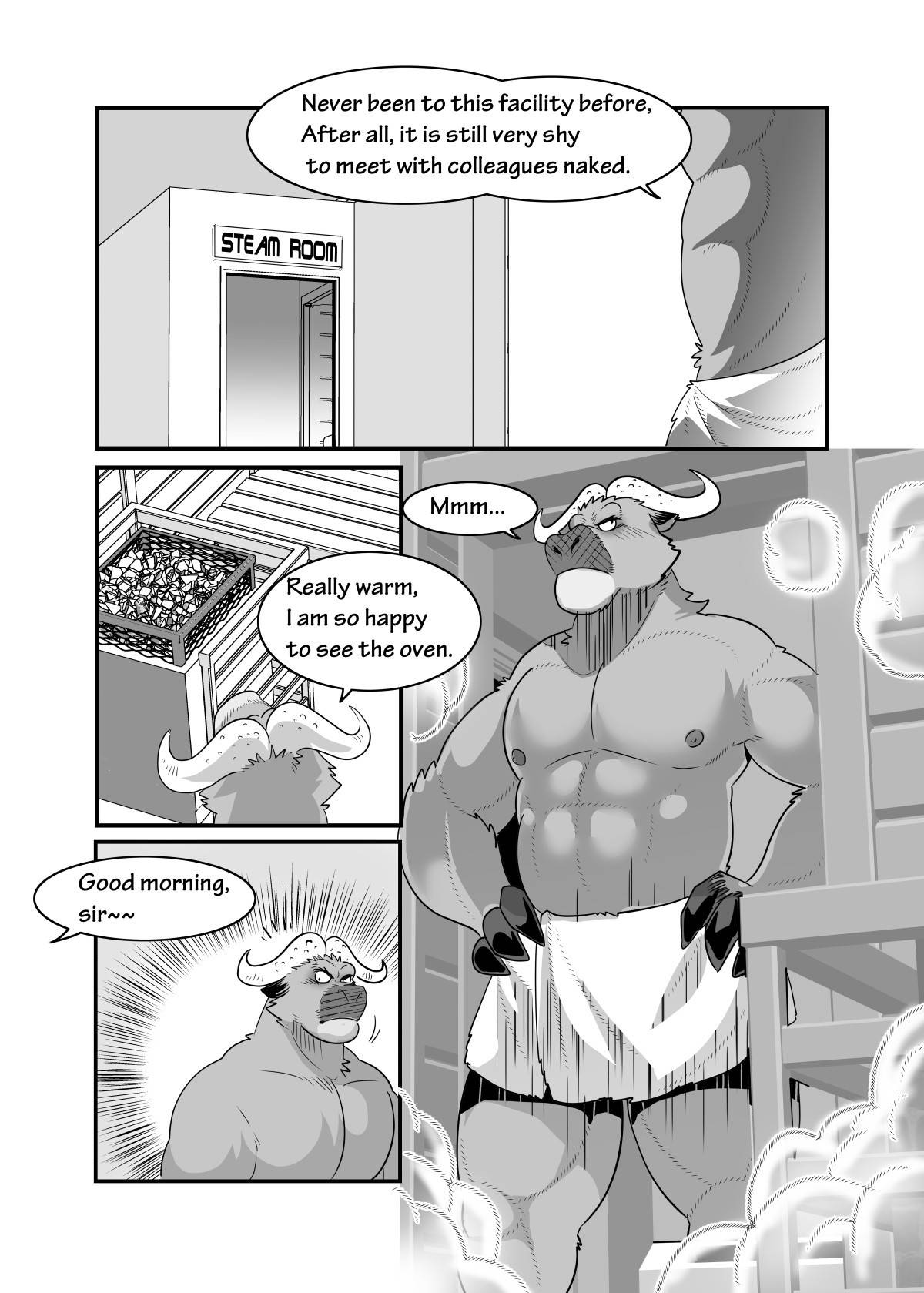 [Kuma Hachi] Chief's hot sauna (Zootopia) [English]