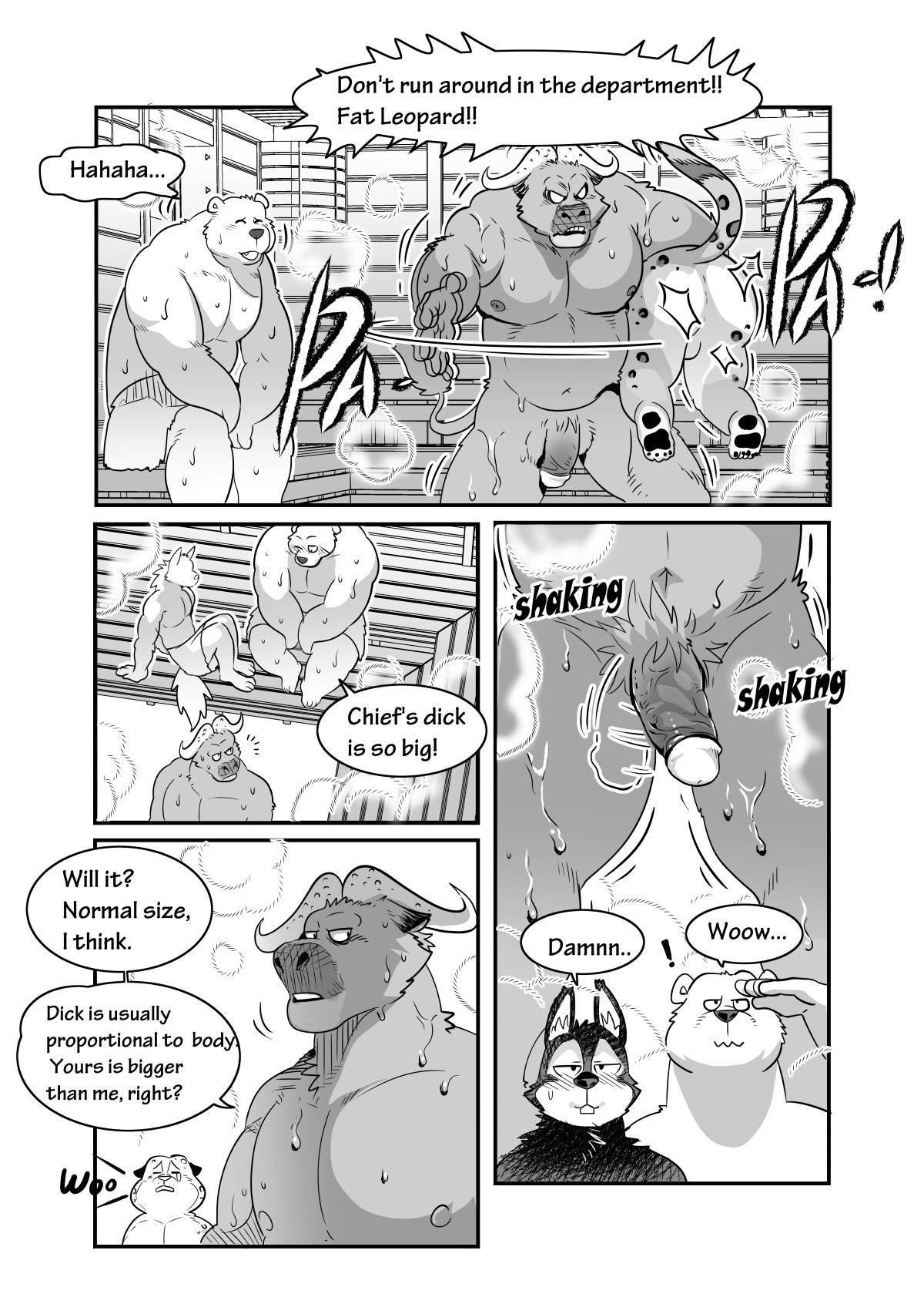 [Kuma Hachi] Chief's hot sauna (Zootopia) [English]