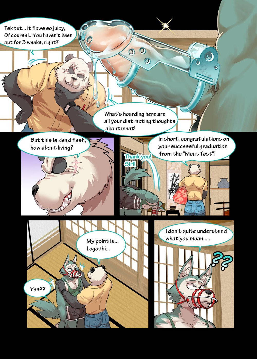 [Kuma Hachi] Panda’s Hell Training – BEASTARS dj