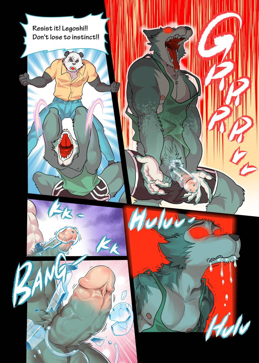 [Kuma Hachi] Panda’s Hell Training – BEASTARS dj