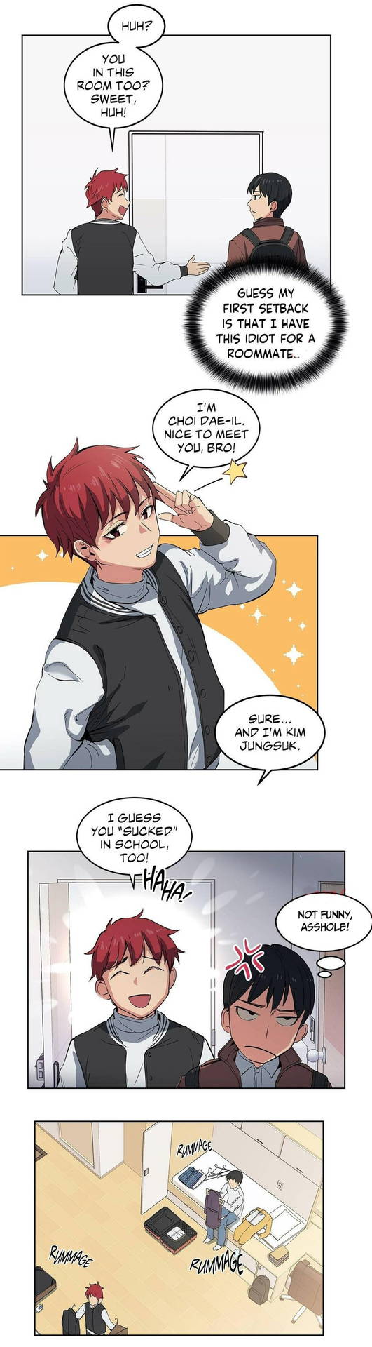 [Noah] Lucky Guy Ch.50/? [English] [Manhwa PDF]