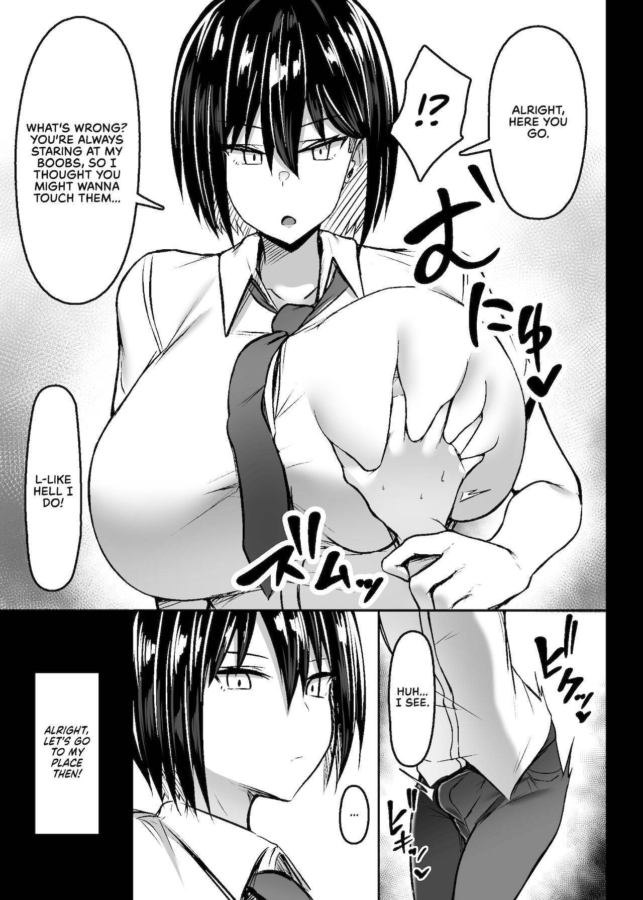 [Usonoki (Tsukunendo)] Bakunyuu Deka Onna no Gyakushuu | Revenge of the Big Titty Giantess [English] {RedLantern} [Digital]