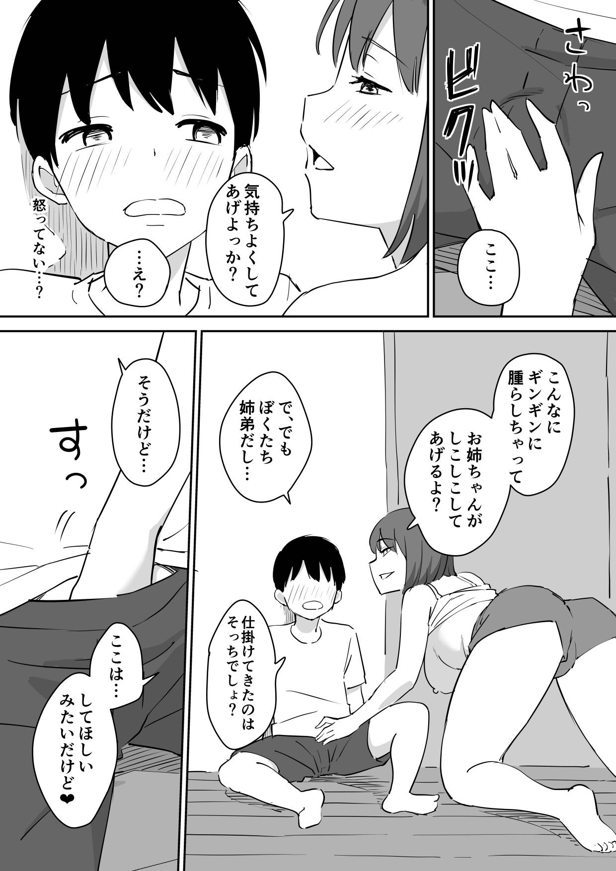 [同人漫画研究所]親の再婚で出来た姉があまりに無防備だったので、とりあえず犯してみた。