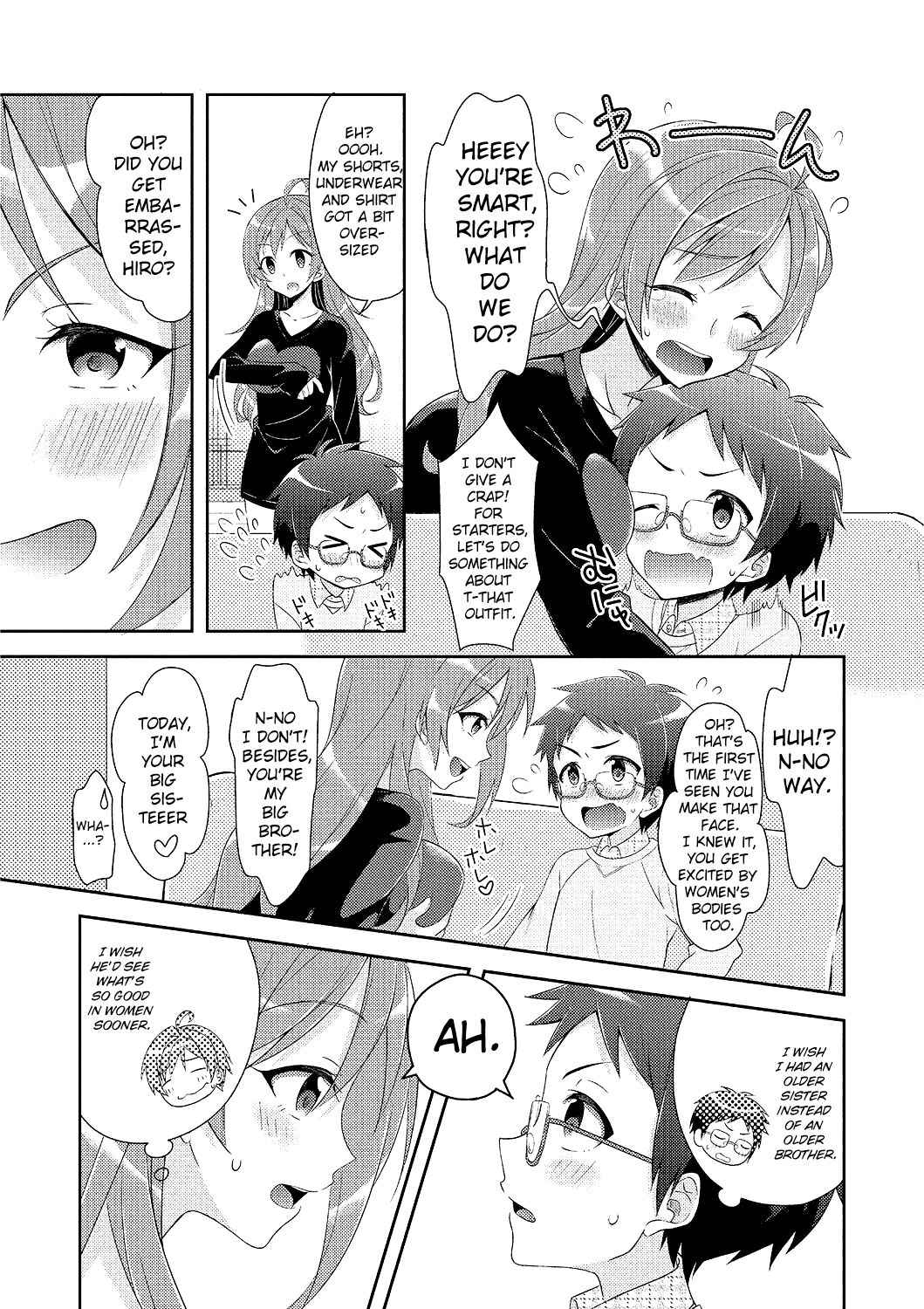 [Amu] Onee-chan To Nakanaori (Nyotaika Happiness! 2) [English] [Digital] [ChoriScans]