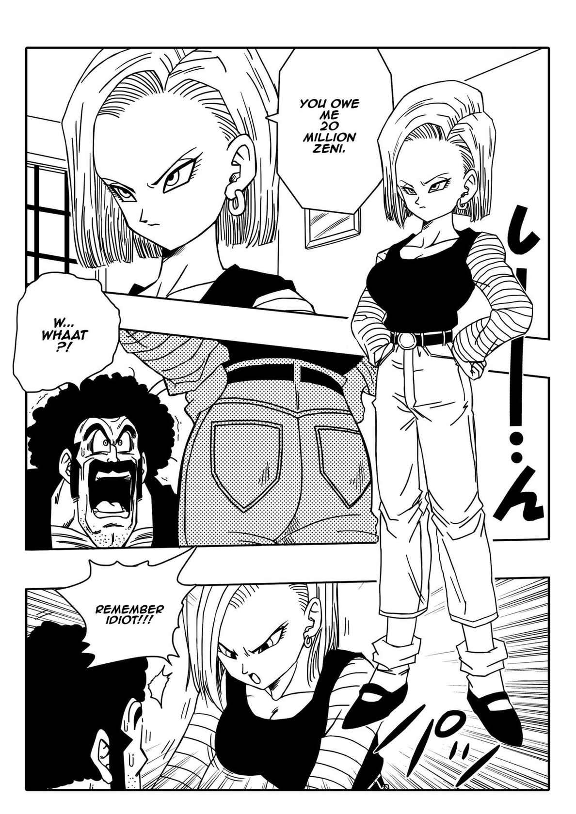 [Yamamoto] Mr. Satan vs Android N18 [English] [Decensored]