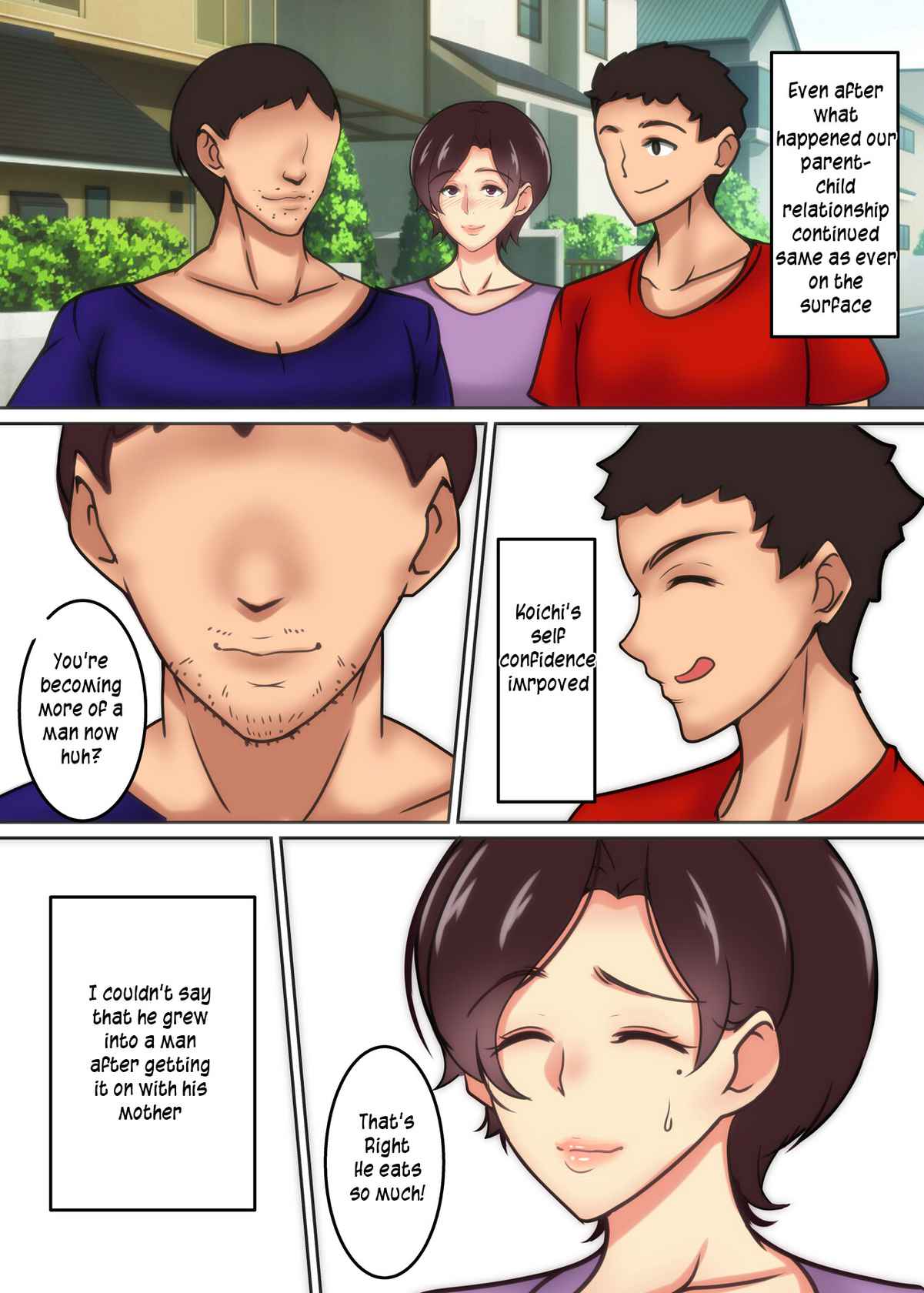 [Shibaneko Hungry!] Haha ga Midara ni Aegu Toki | When mother moans lustfully [English] [innyinny]