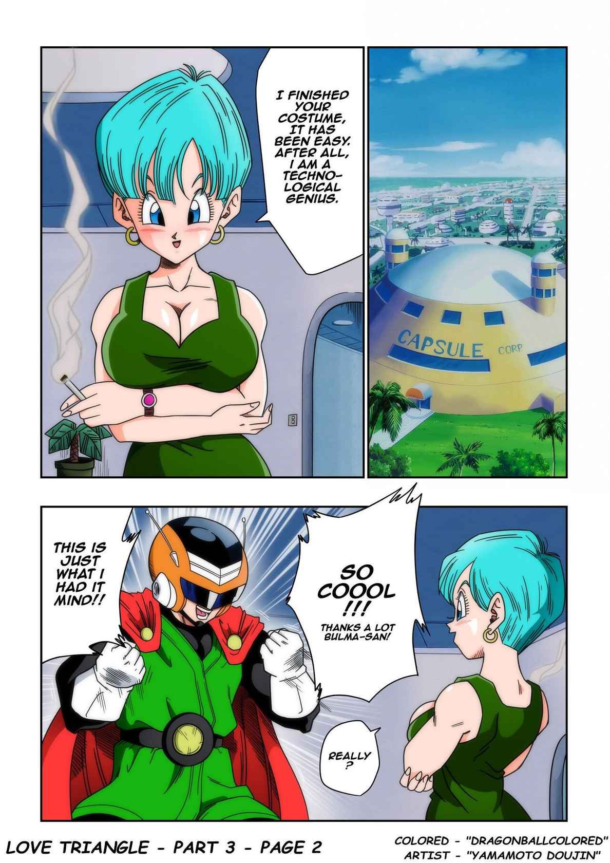 [Yamamoto] LOVE TRIANGLE Z Part 3 (Dragon Ball Z) [English] [Decensored] [Colorized] v2