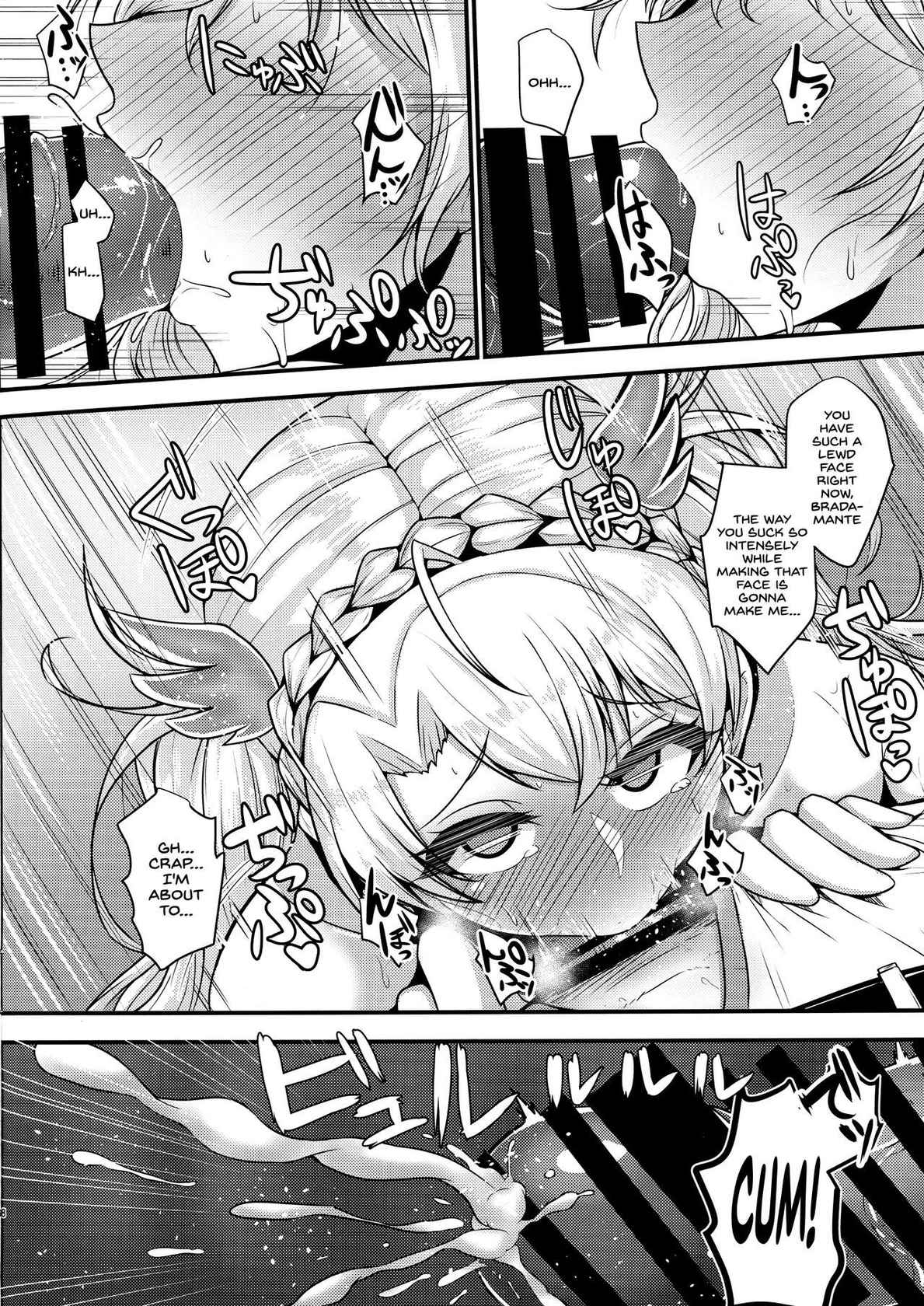 (COMIC1☆15) [Ryousangata Ponyta (Takanotume)] Bradamante ga Oshiri de OnaSuppo Suru Hon (Fate/Grand Order) [English] [SDTLs]