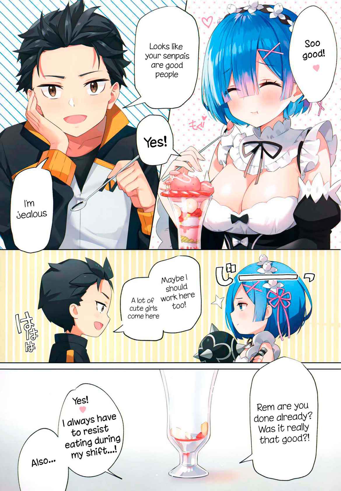 (C99) [Hachigo (Ayamy)] Akumu Rem Netorare (Re: Zero kara Hajimeru Isekai Seikatsu) [English] [Yuki-Chan]