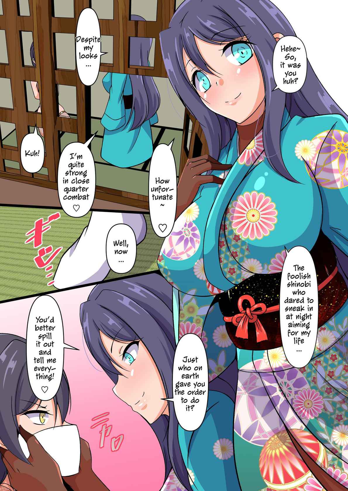 [Gatlingcat (Aimo)] Suruga no Ojou no Nioizeme | Smell Blamed by the Suruga Princess (Sengoku Otome) [English] [tengokuoh]