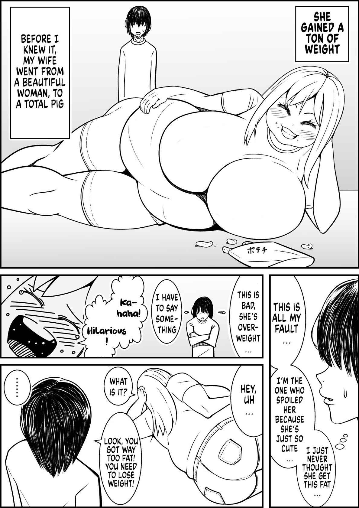 [Nekorondoru (Tokei)] Sex Diet to Help My Wife Lose Marriage Weight [Digital] [English]