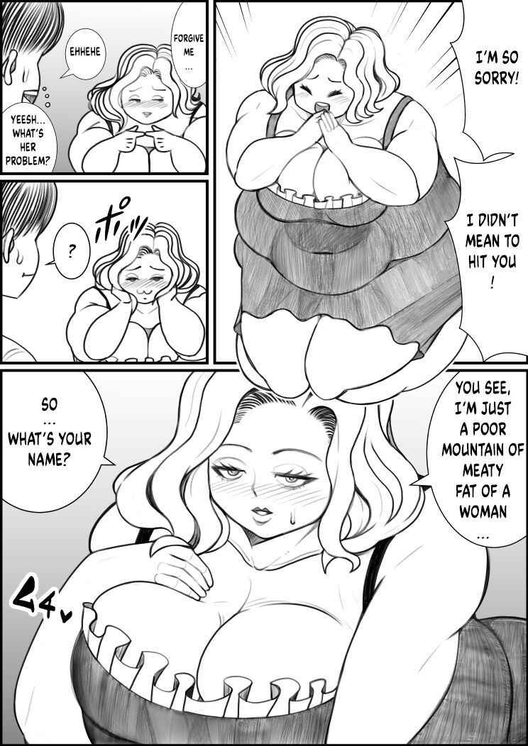 [Nekorondoru (Tokei)] I Was Gonna Go Home With a Cute Girl But a Fat Lady Seduced Me and I Ended Up Fucking her [Digital] [English]