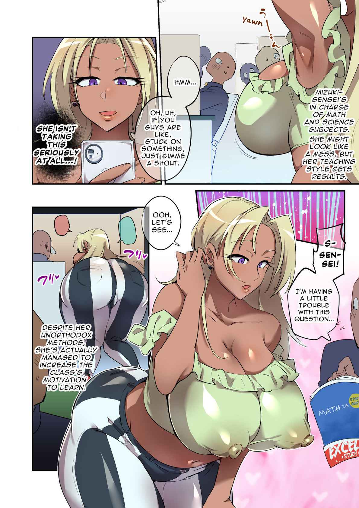 [Muchuu Yakou (Kuromori Yaga)] Seken o Nameta Dekashiri Kuro Gal Jukukou ni Seigi no Tettsui | Bringing the Hammer of Justice Down on the Big Booty Tanned Gyaru Cram School Teacher Who Took Everyone for Fools [English] [SaLamiLid]