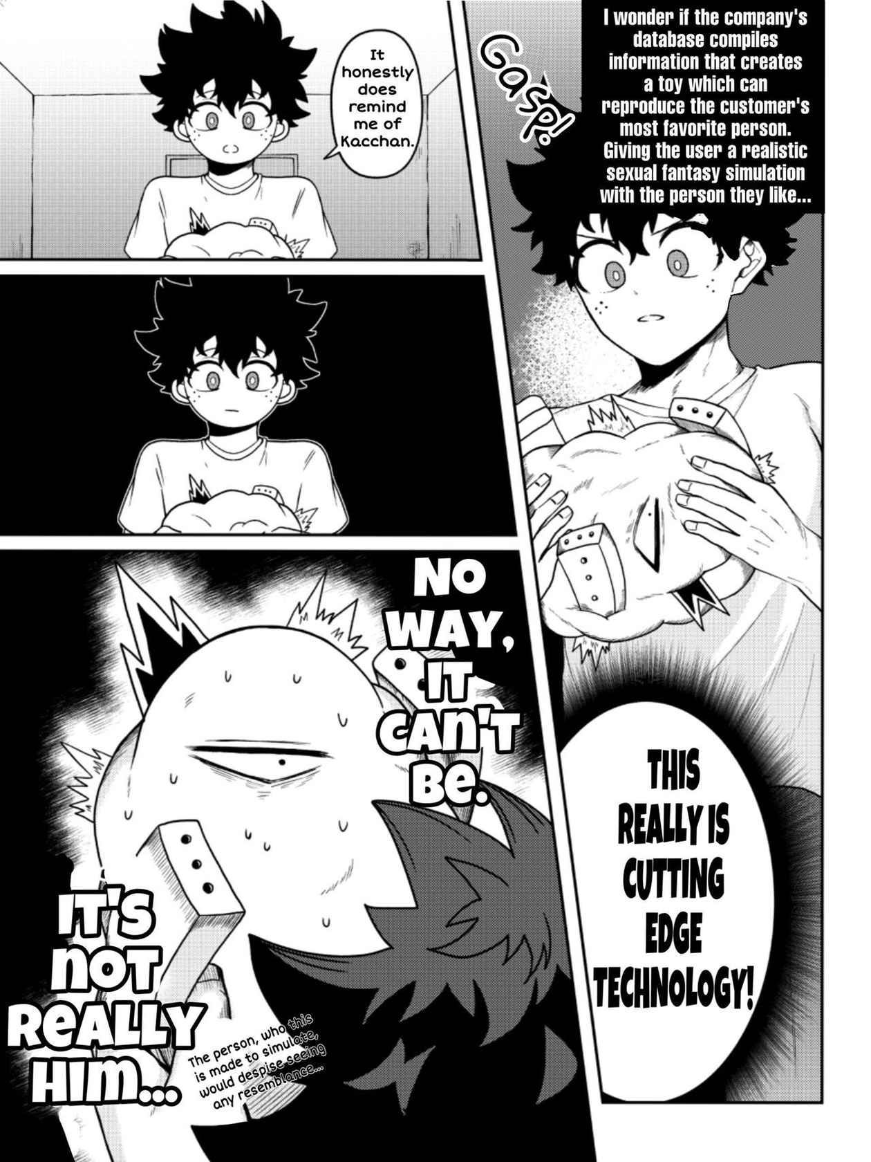 [PIXIV] Meatball Bakugo x Deku (Boku no Hero Academia) [ENG] [Spooky Latte]