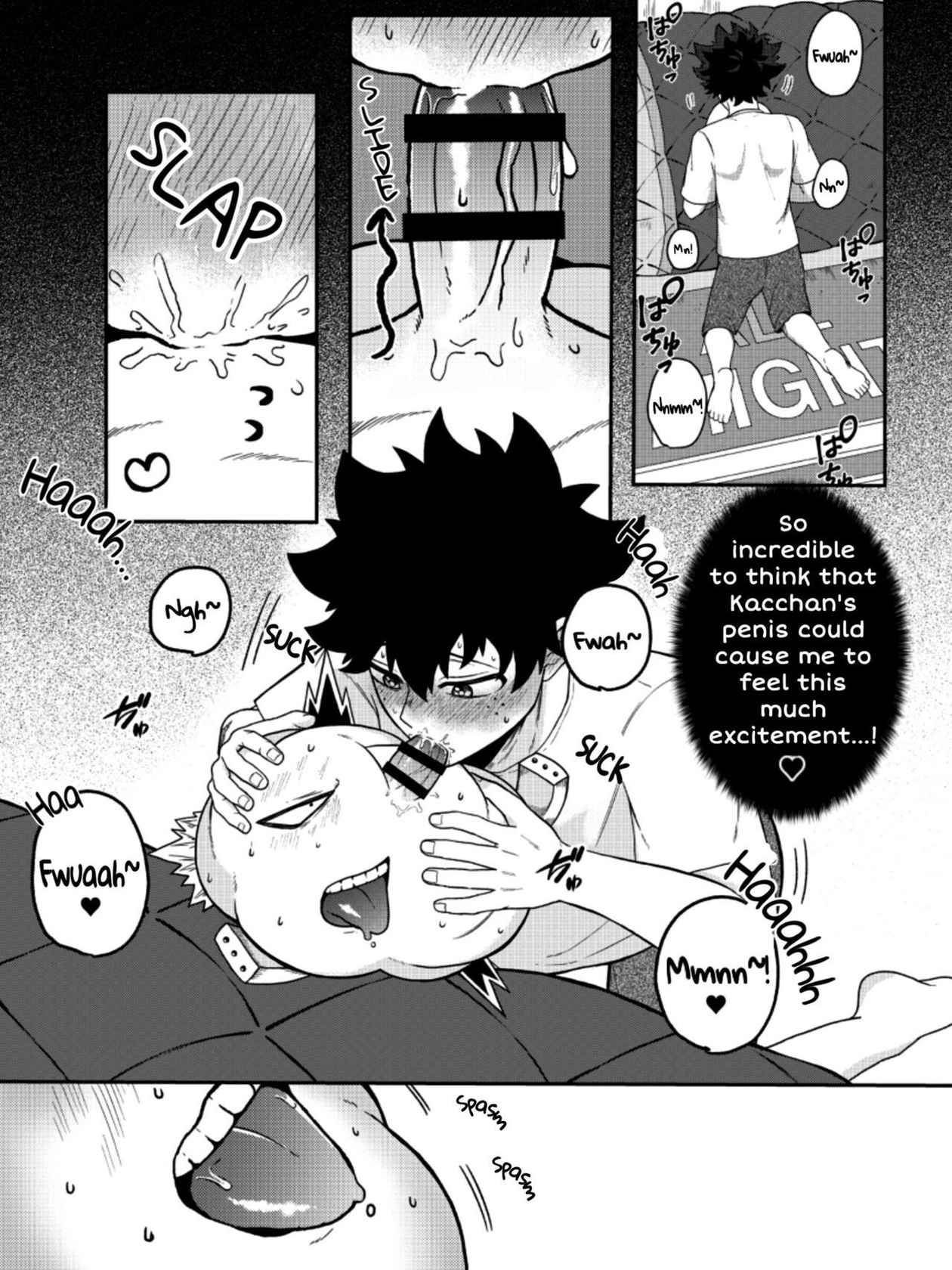 [PIXIV] Meatball Bakugo x Deku (Boku no Hero Academia) [ENG] [Spooky Latte]