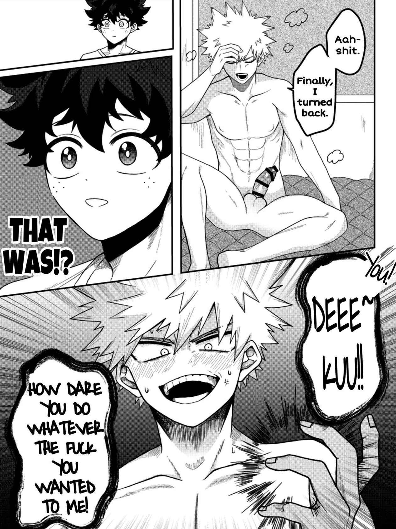 [PIXIV] Meatball Bakugo x Deku (Boku no Hero Academia) [ENG] [Spooky Latte]