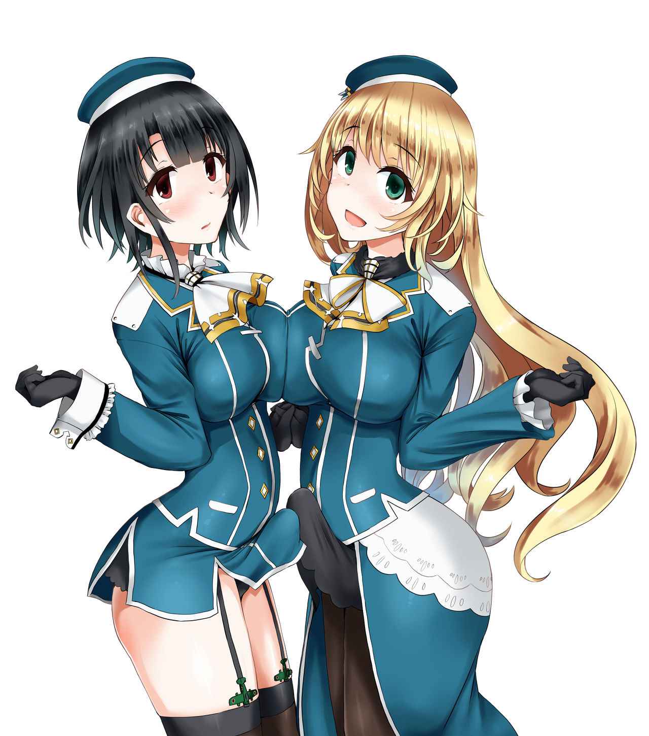 [Tsubakitei (Minase)] Ai ni somete ~Takao Atago Hen~ (Kantai Collection -KanColle-) [Chinese] [不咕鸟汉化组] [Digital]