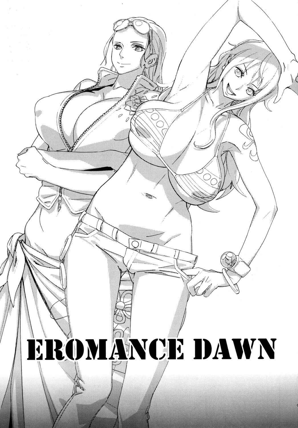 (C79) [Abradeli Kami (bobobo)] Abradeli Kamitaba No. 08 EROMANCE DAWN (One Piece) [English] [Darknight] [Colorized] [Decensored]