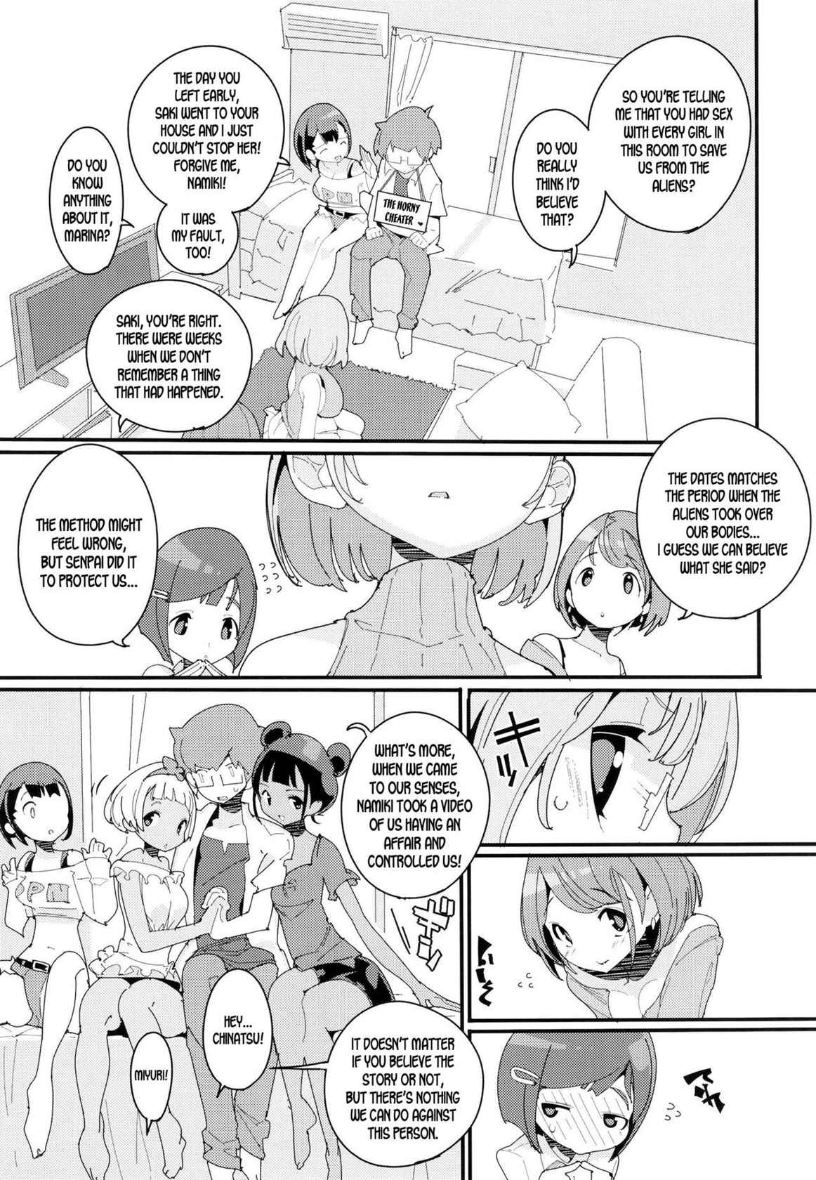 (C99) [Potato Salad (Kurisu)] Popuni Kei Joshi Panic! Vol. 10 [English] [desudesu] [Digital]