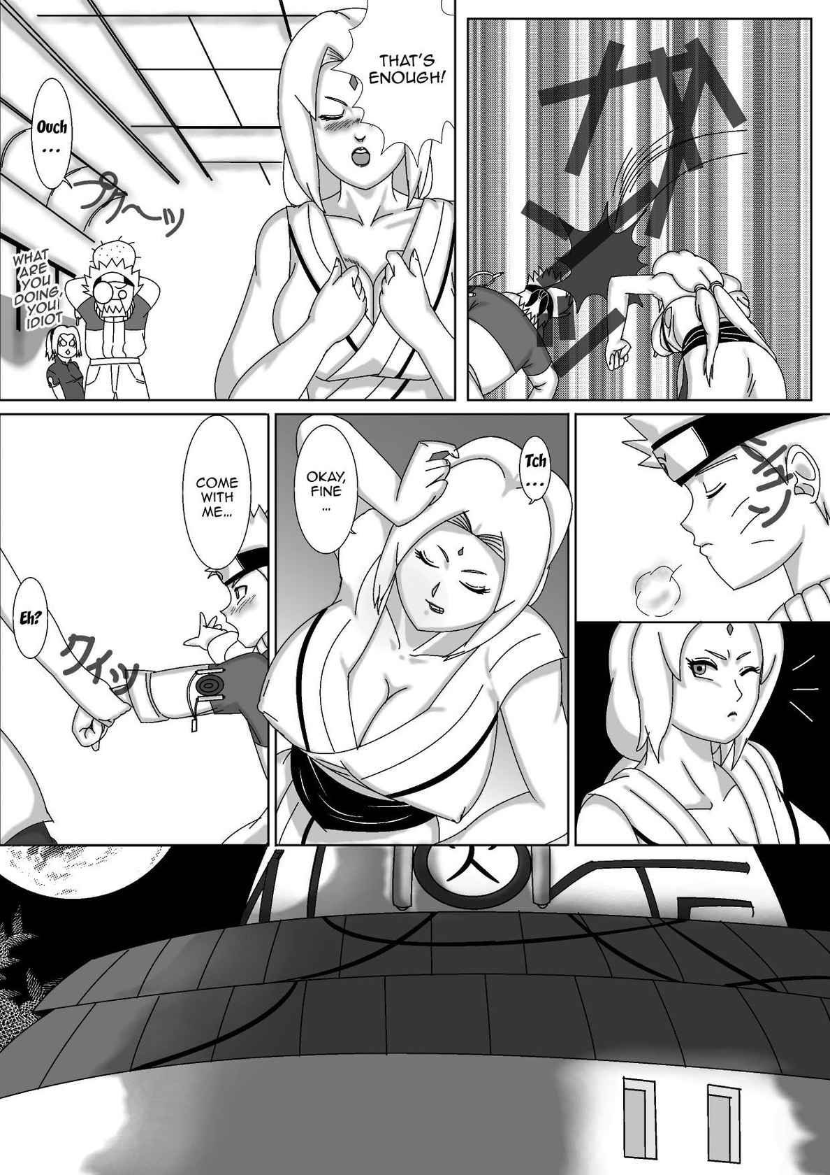 [Sarayashiki] Nomisugite Deisui Shita BBA to Yarimakutta Ken!! | The Case Of Having Sex With This Old Lady After She Got Herself Really Drunk (Naruto) [English] {Doujins.com}