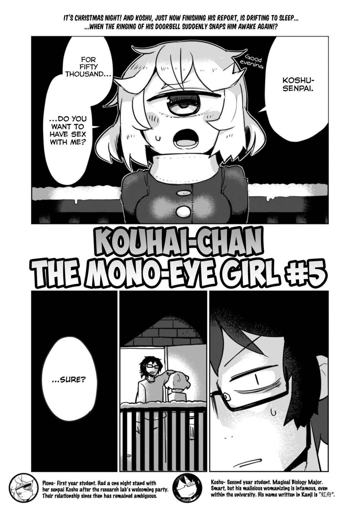 [AstroQube. (masha)] Kouhai no Tangan-chan #5 | Kouhai-chan the Mono-Eye Girl #5 [English] [Digital]