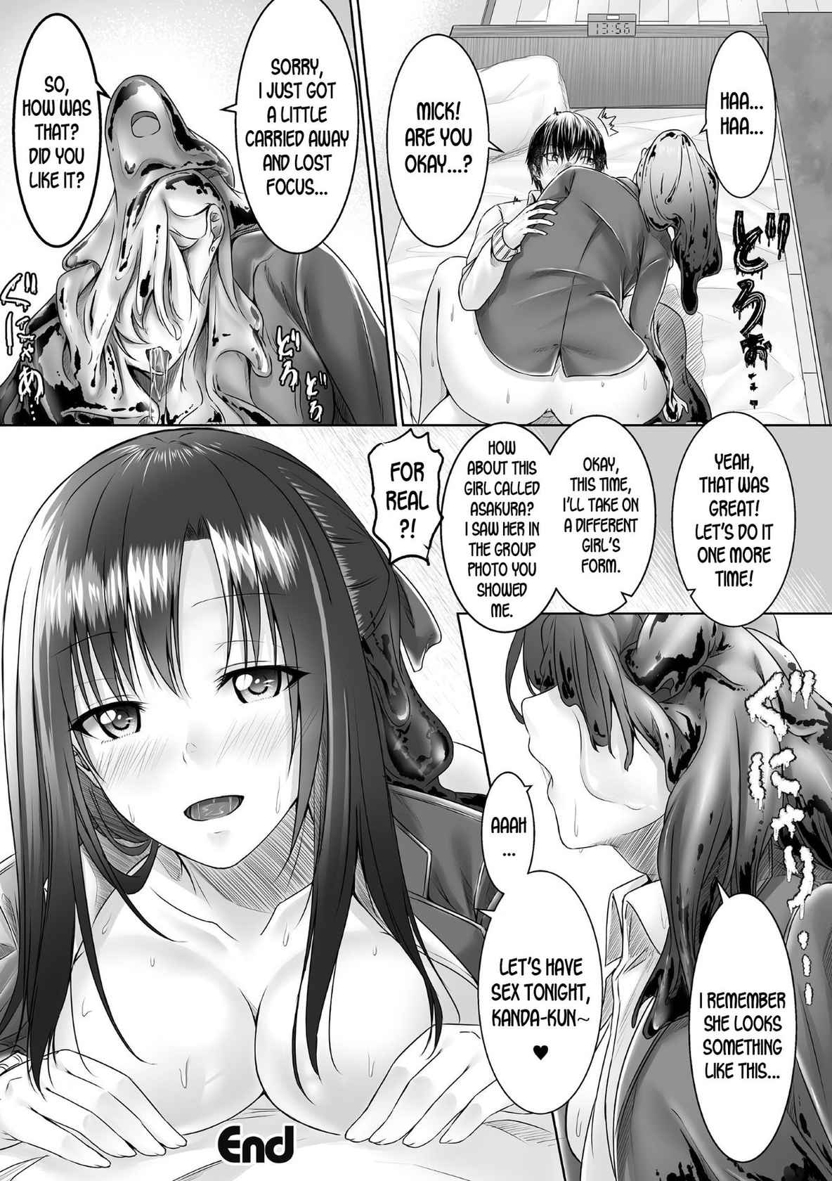 [Metako] Slime kara no Ongaeshi | The Slime's Gratitude (Bessatsu Comic Unreal Tasha Henshin Shite Narisumashi Yuuwaku Hen Vol. 2) [English] [Decensored] [desudesu] [Digital]