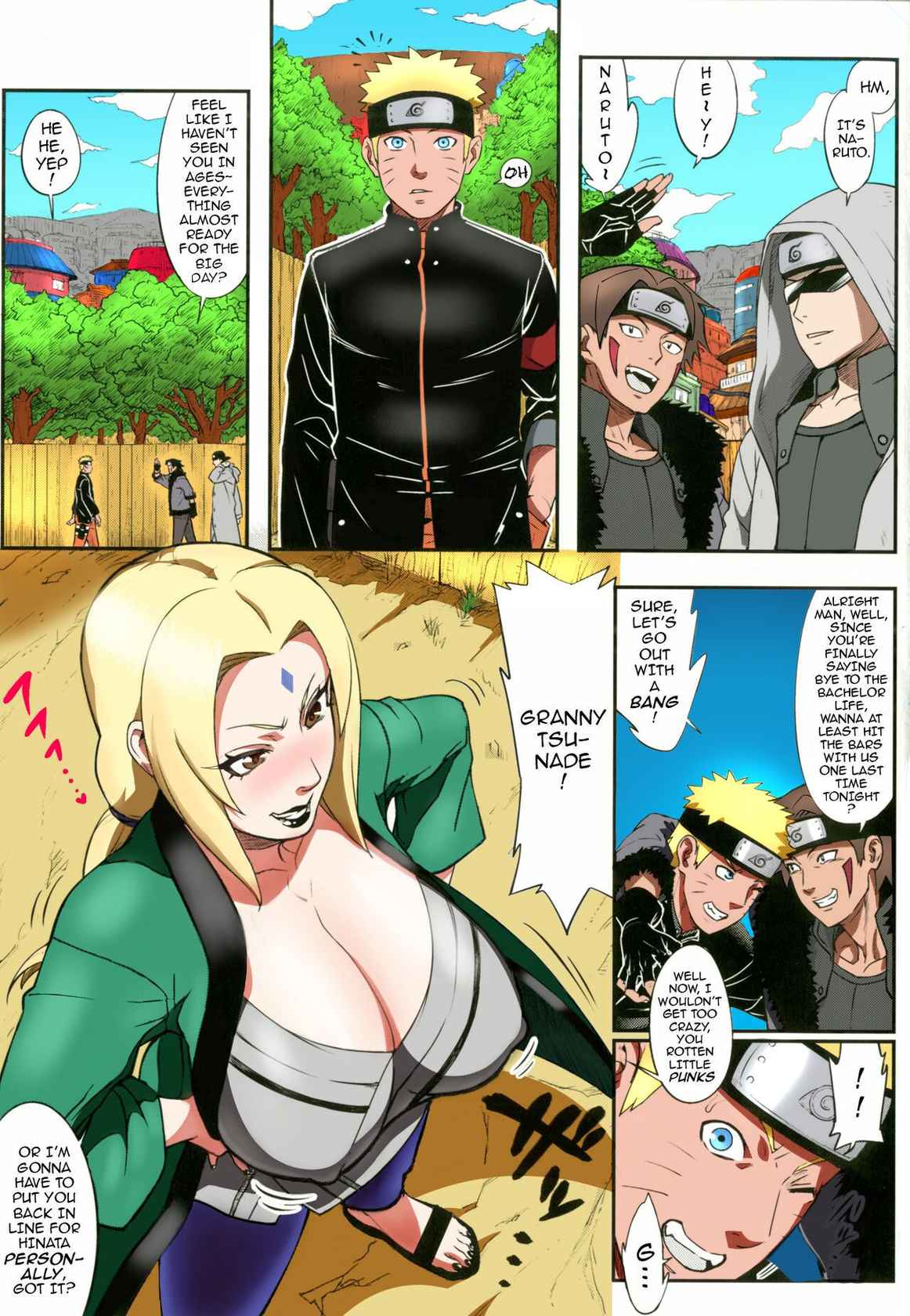 [Aroma Gaeru (Numahana)] Jukumitsuki Intouden 2 | Debauchery of a Mature Honeypot Princess Ch 2 (Naruto) [English] {darknight} [Colorized] [Digital]