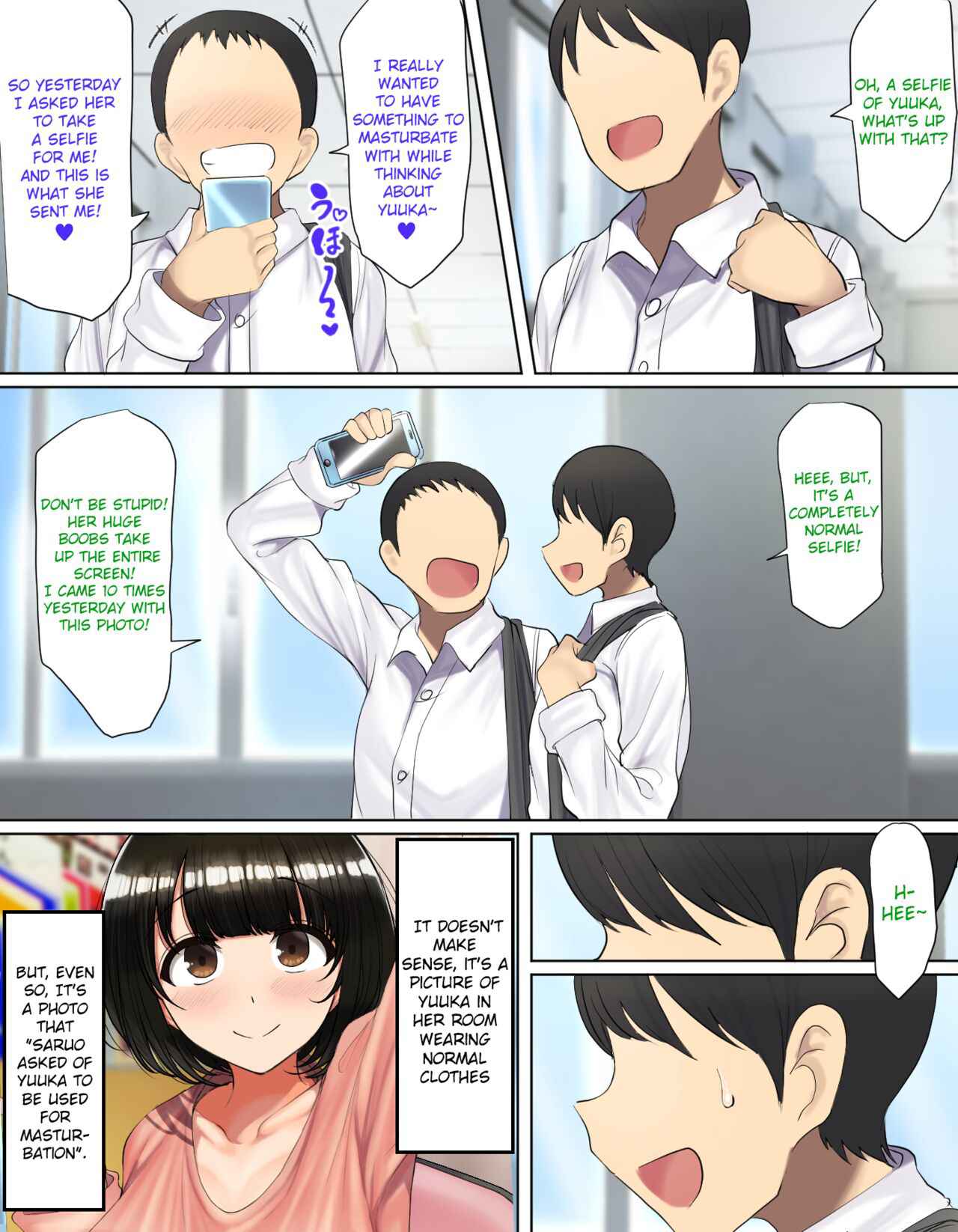 [Hamusuta-nonikomi (Motsuaki)] Kakko Tsukete Eroi Koto ni Kyoumi Nai Furi Shitetara Ore no Hou ga Saki ni Suki datta Osananajimi o Erozaru no Tomodachi ni Torareru Ohanashi [English] [Raknnkarscans] [Decensored]