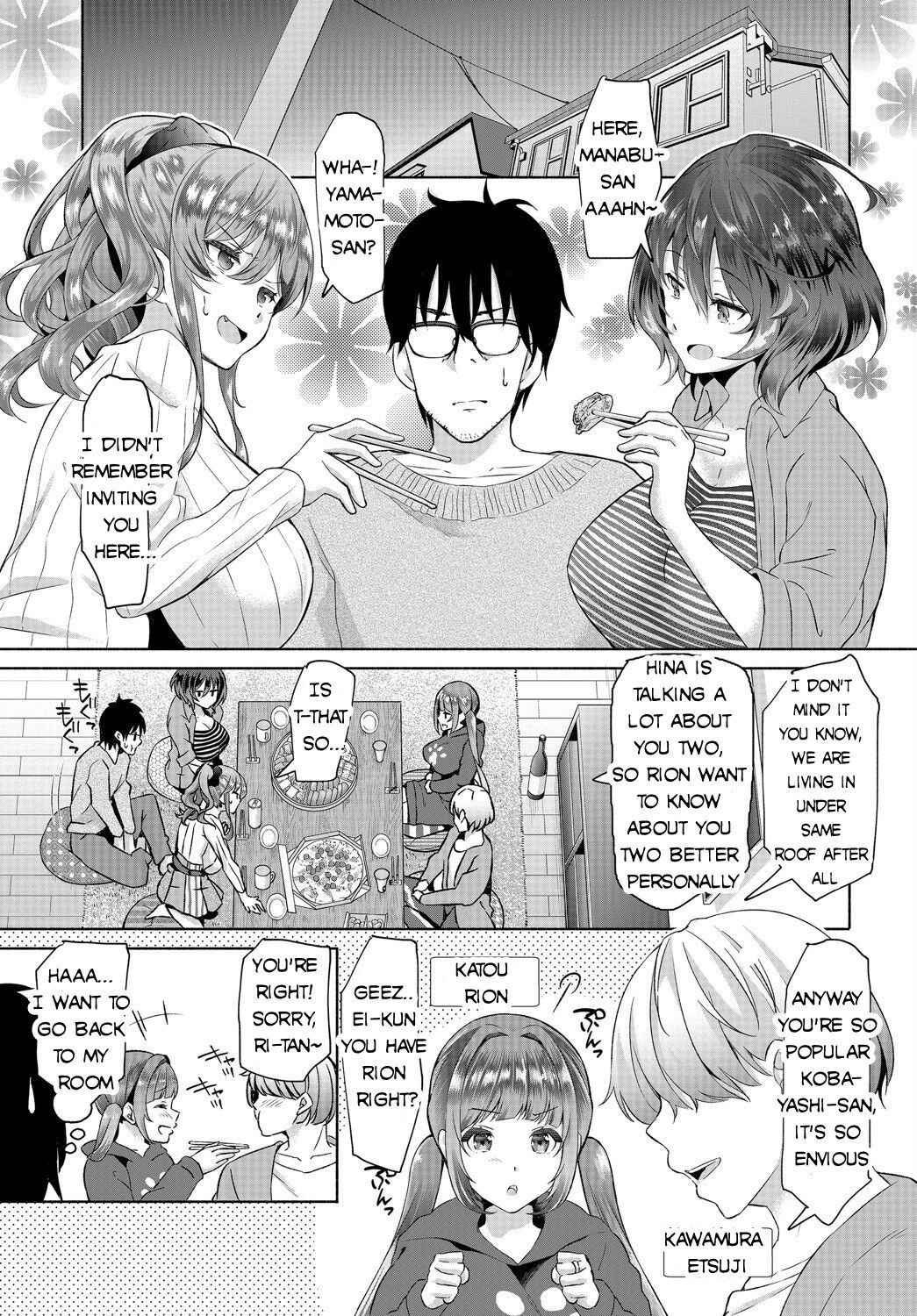 [Ohara Makoto] InCha na Ore ga Madougu o Tsukatte Share House de Harem o Tsukutte Mita. Ch. 4 [English]