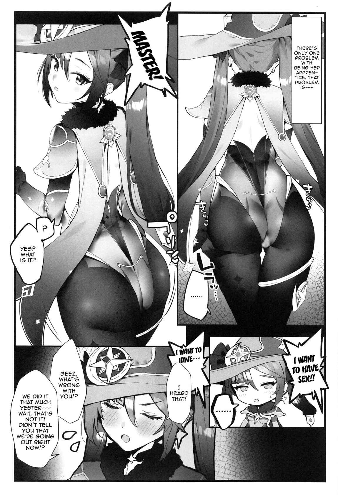 [remora (remora field)] Mona-chan no Deshi ni Natte Ichaicha Suru Hon | A Book About Becoming Mona-chan's Disciple And Getting Lewd With Her (Genshin Impact) [English] {Doujins.com}